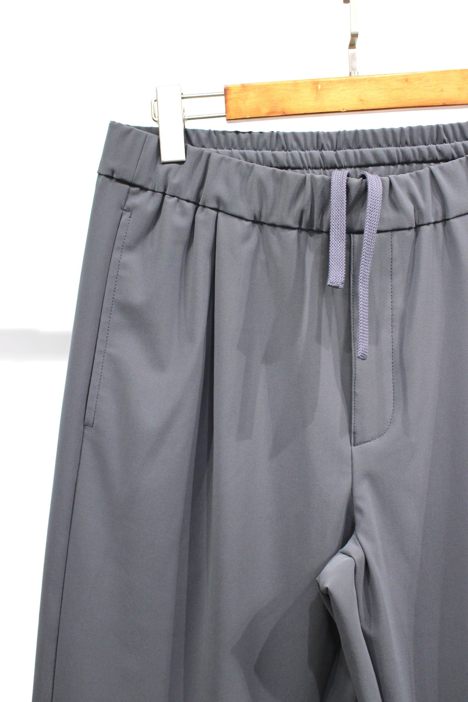 PREMIUM STRETCH PANTS | BLUE GRAY | イージーパンツ