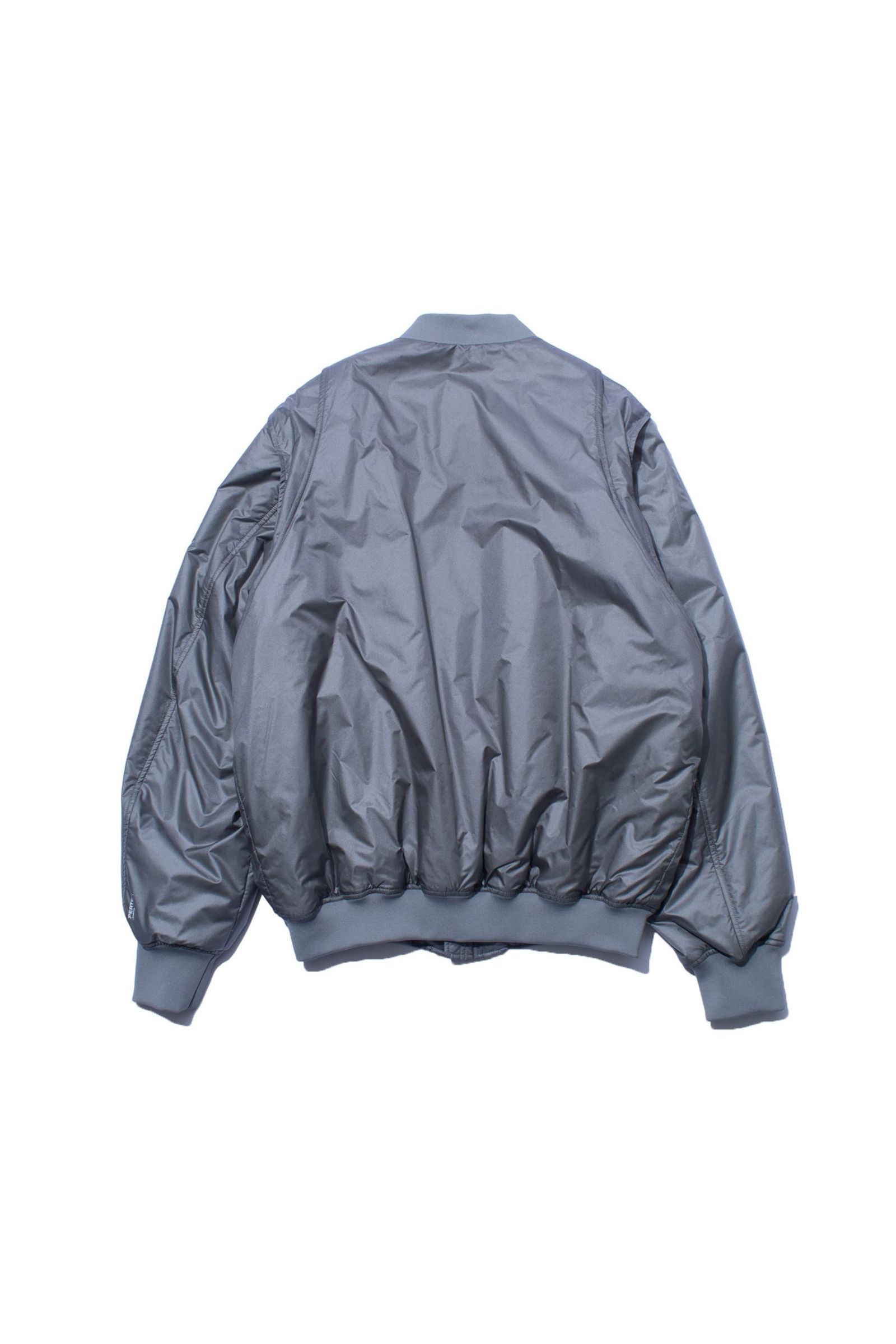 PERTEX DETACHABLE SLEEVE MA-1 | Gray | ブルゾン