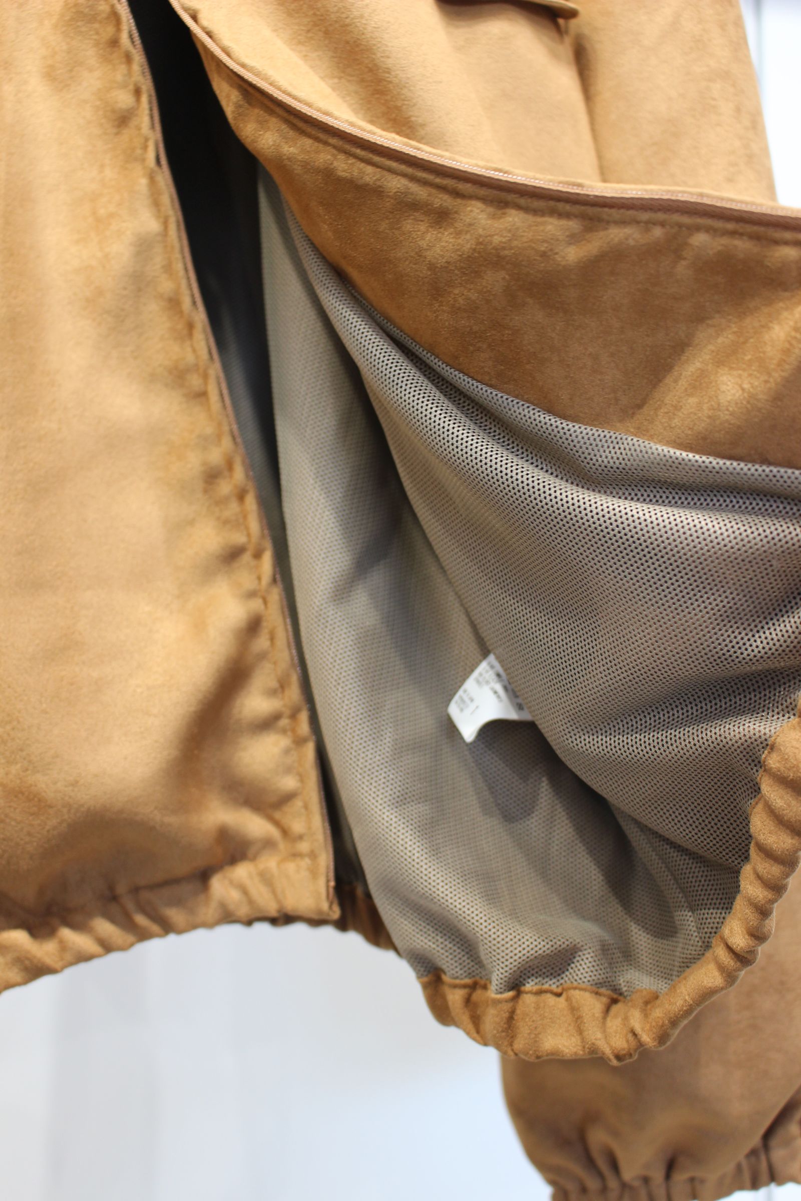 VEAGAN SUEDE KIMONO BLOUSON | BROWN | ライトアウター