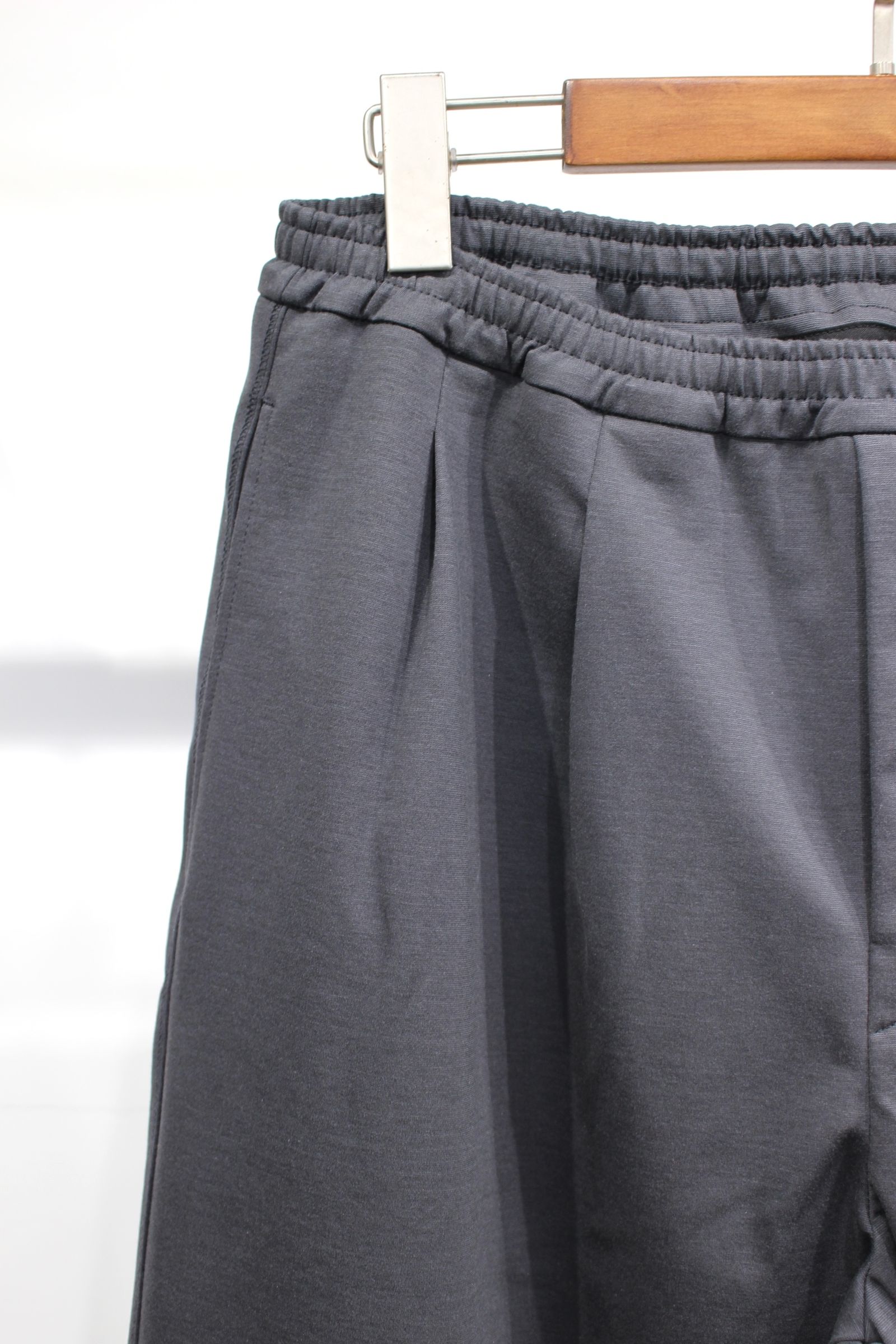 PONTE ROME WIDE EZ PANTS | GRAPHITE | イージーパンツ