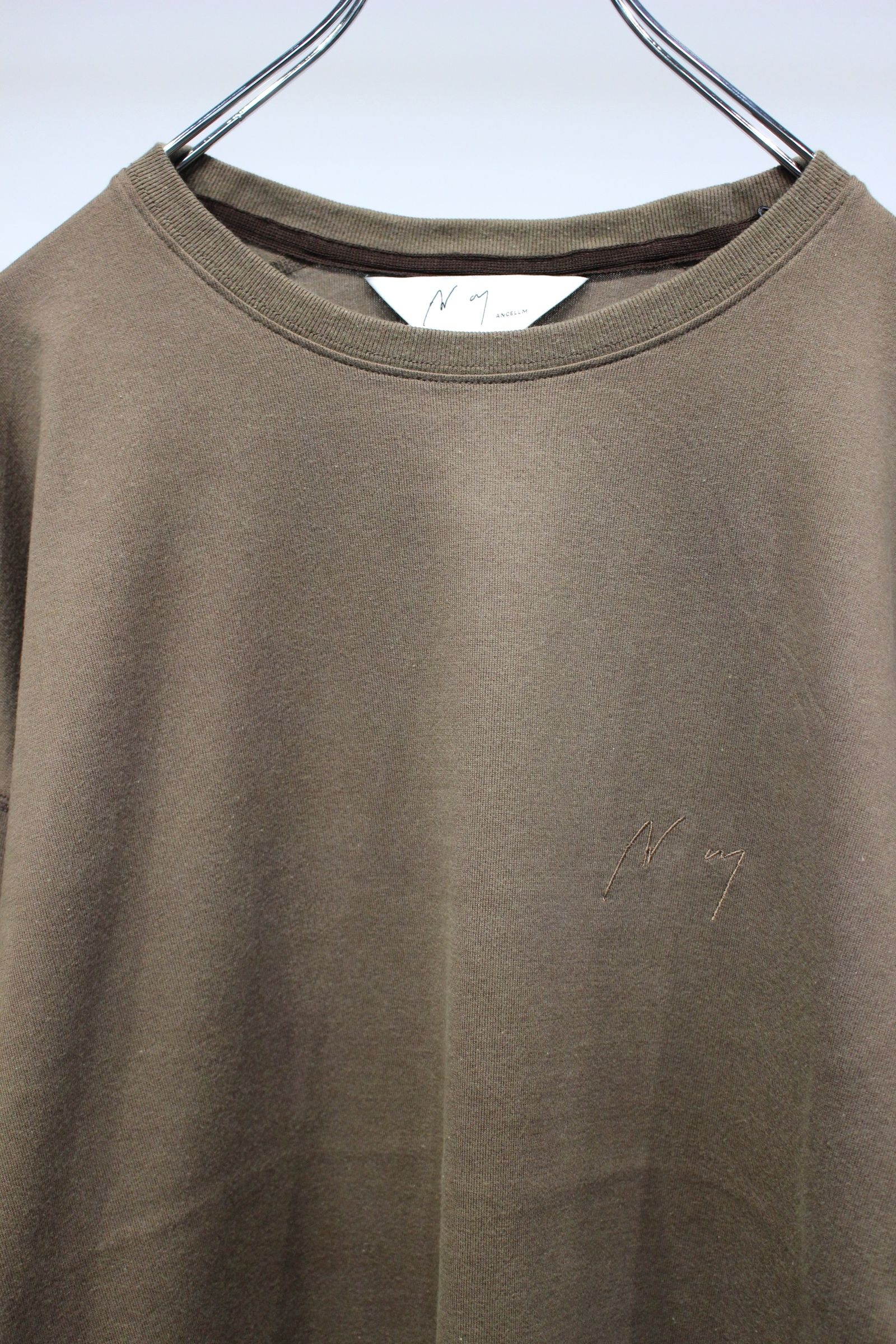 UNEVENNESS LS T-SHIRT | BROWN | カットソー