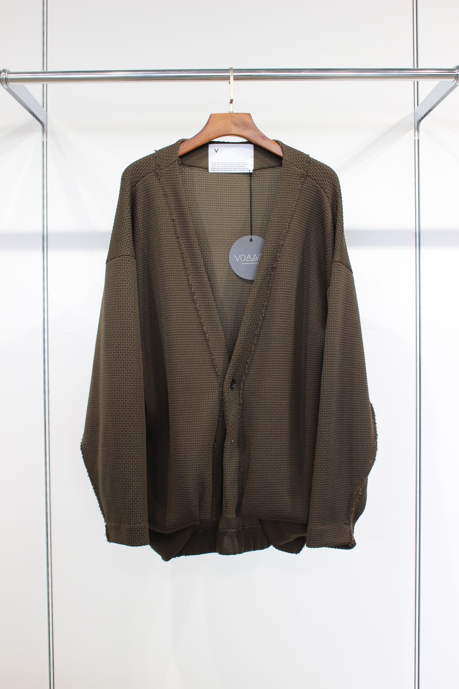 ジャケット・アウター VOAAOV / TWEED OVERSIZE STANDCOLLAR COAT KOKO TWEED OVERSIZE JACKET – Grace Willow The Label