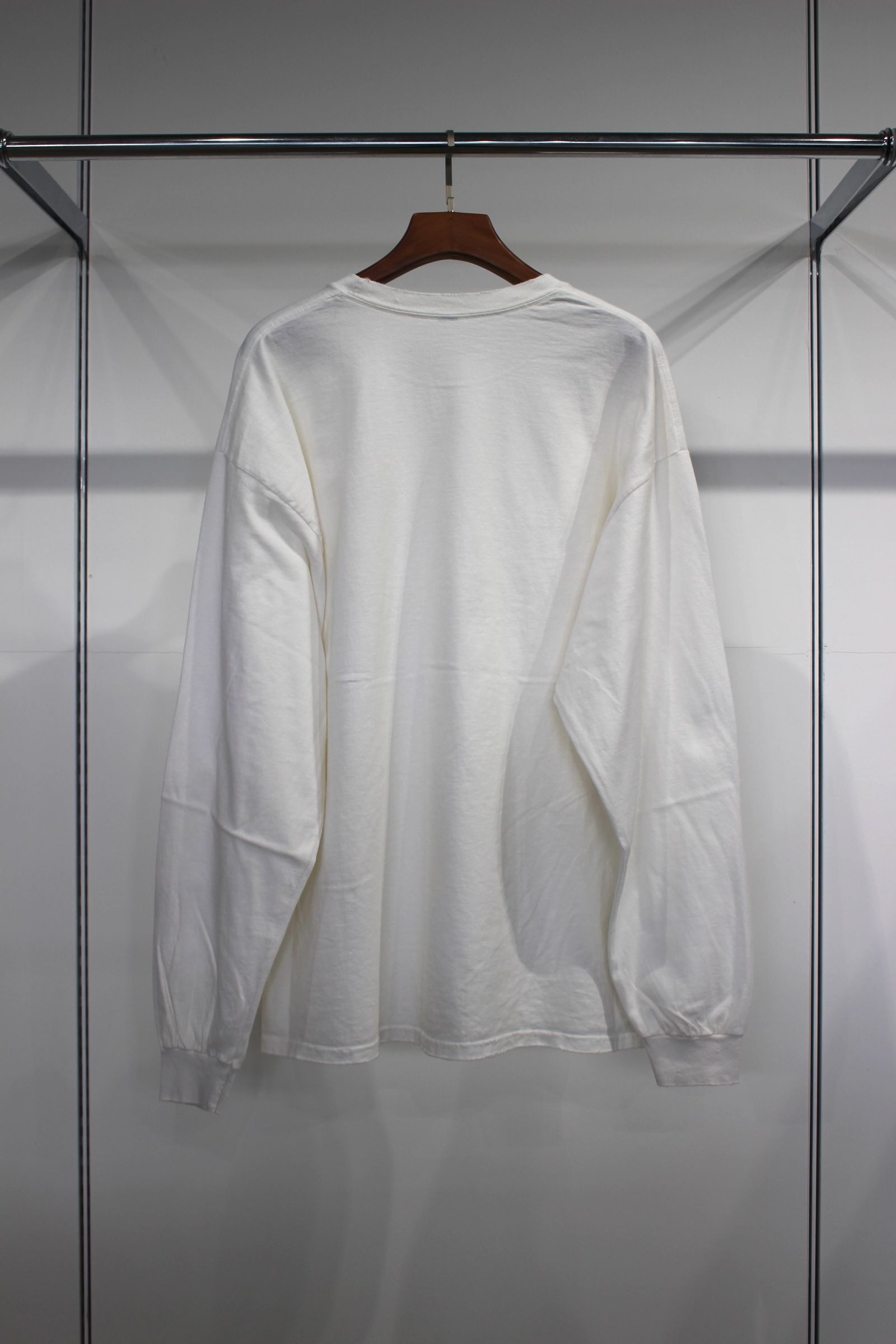 LOGO LS T-SHIRT | WHITE | カットソー