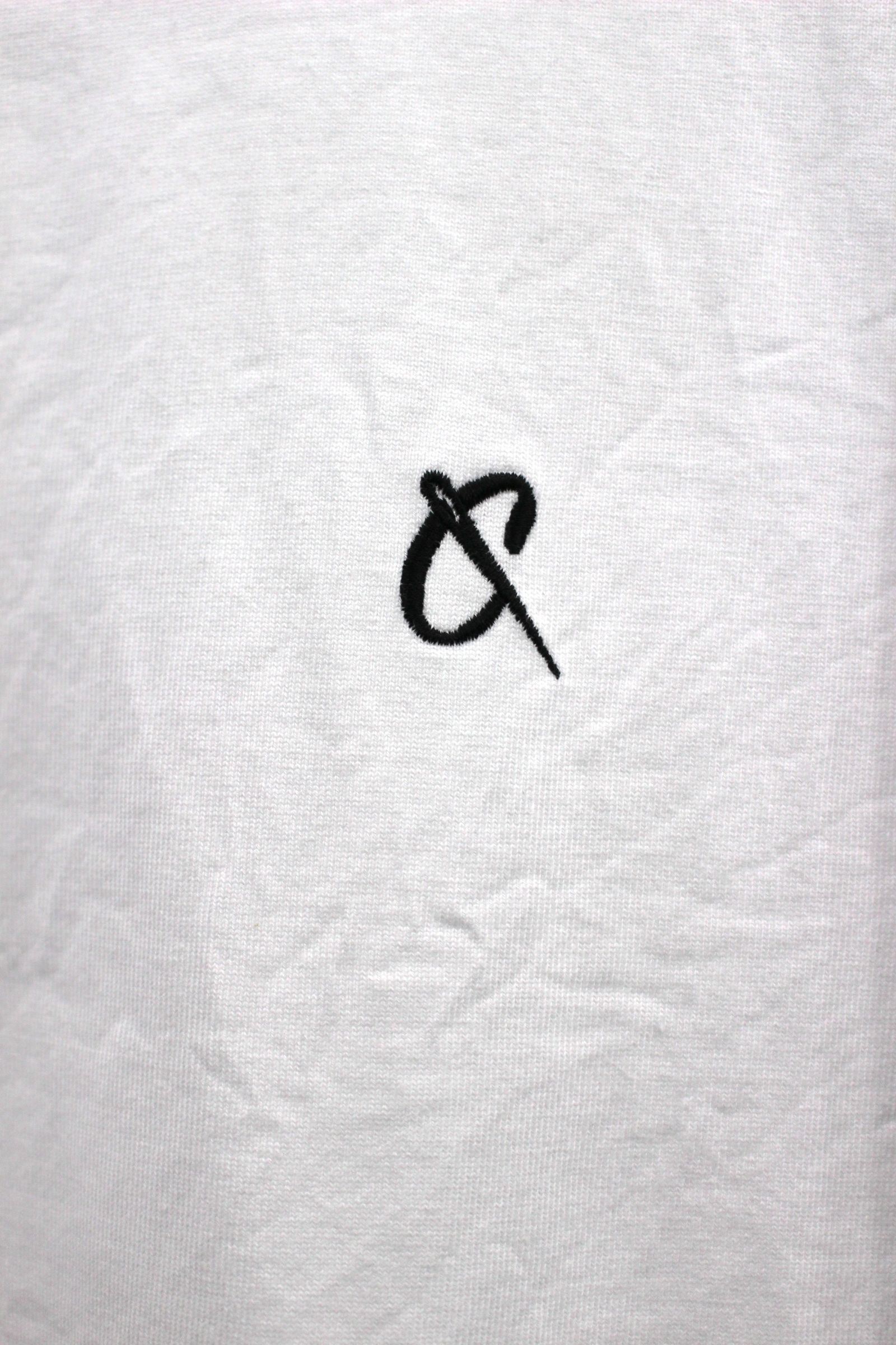 EMBROIDERY L/S TEE | WHITE | カットソー