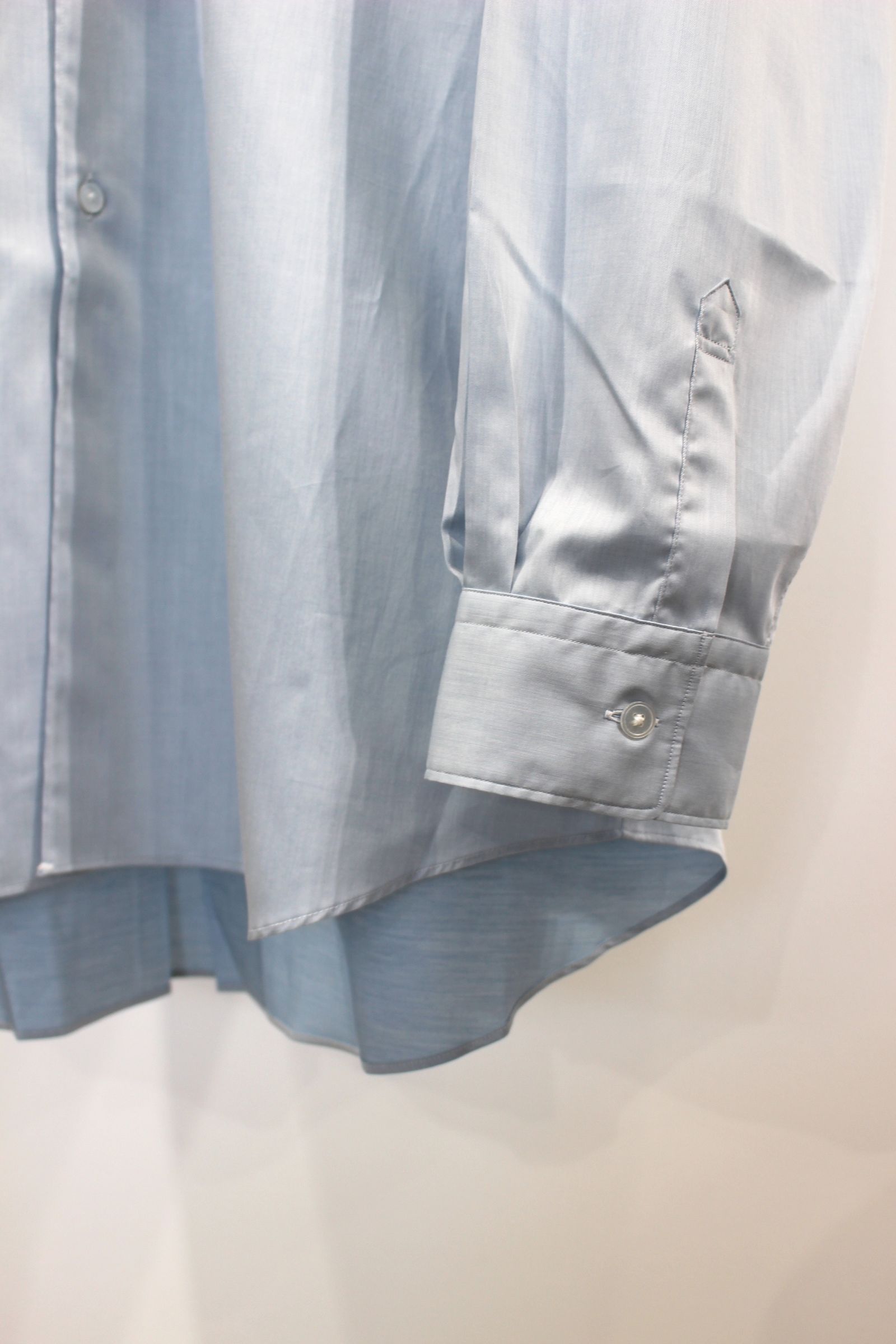 HYPER BIG 200/2 SUPIMA TWILL REGULAR COLLAR SHIRT/L.BLUE