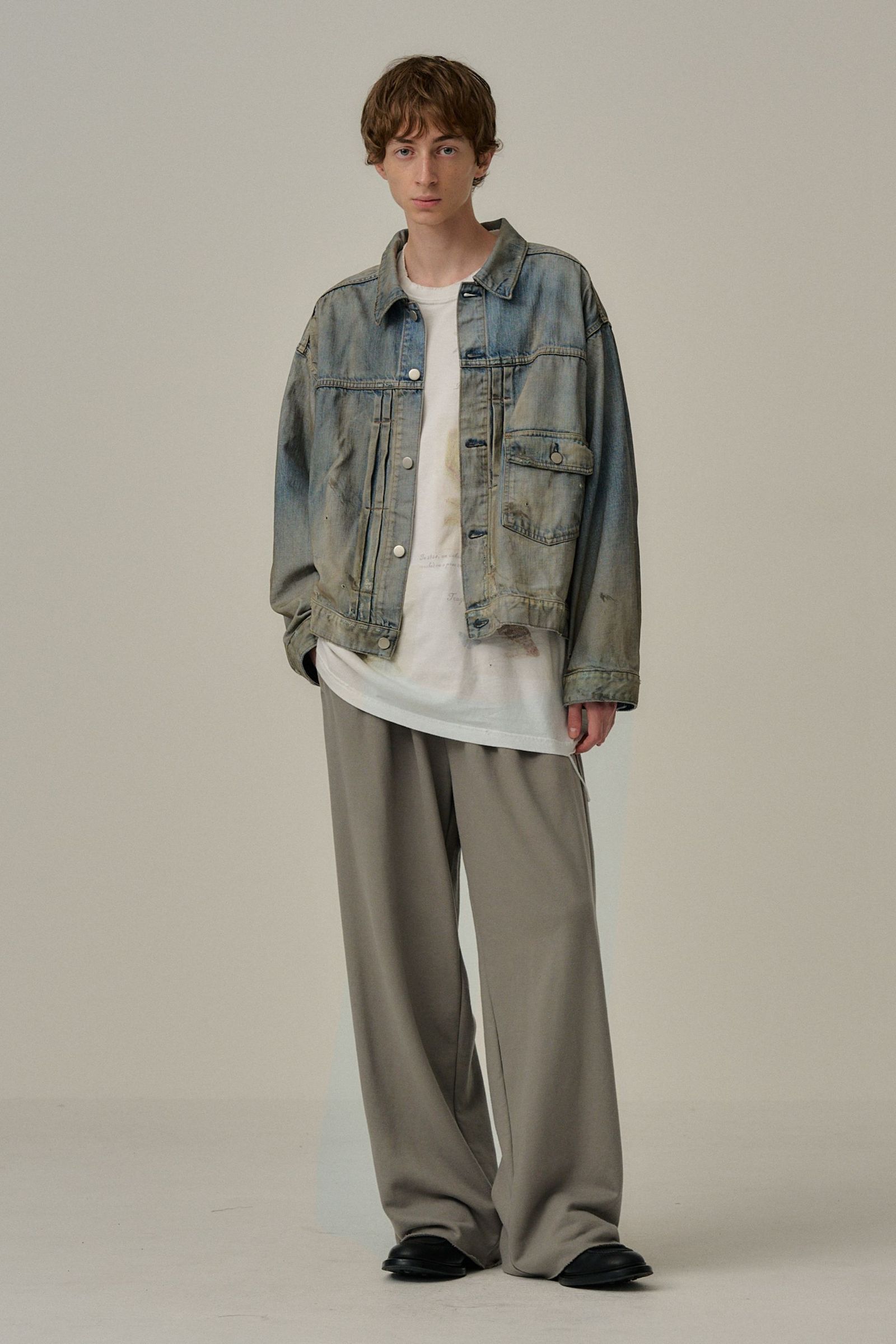 [ラスト1点] AGING DENIM JACKET | INDIGO | デニムジャケット