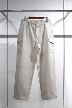 TASLAN CARGO PANTS | WHITE GRAY | カーゴパンツ