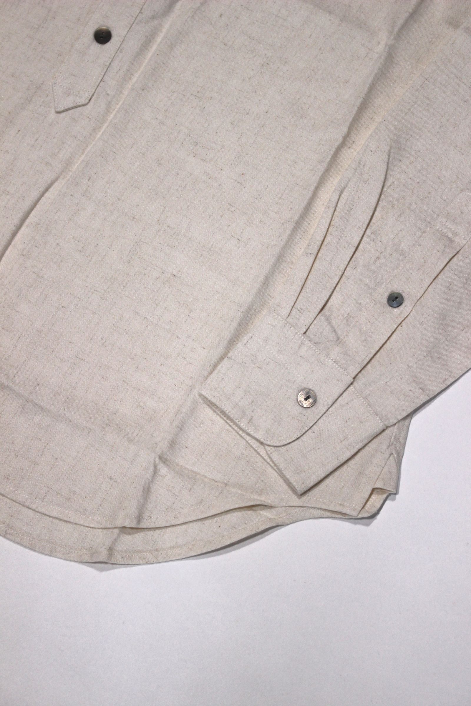RAYON LINEN PULLOVER SH/プルオーバーシャツ