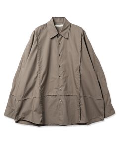 CUTTING OVER SHIRT | KHAKI | シャツ