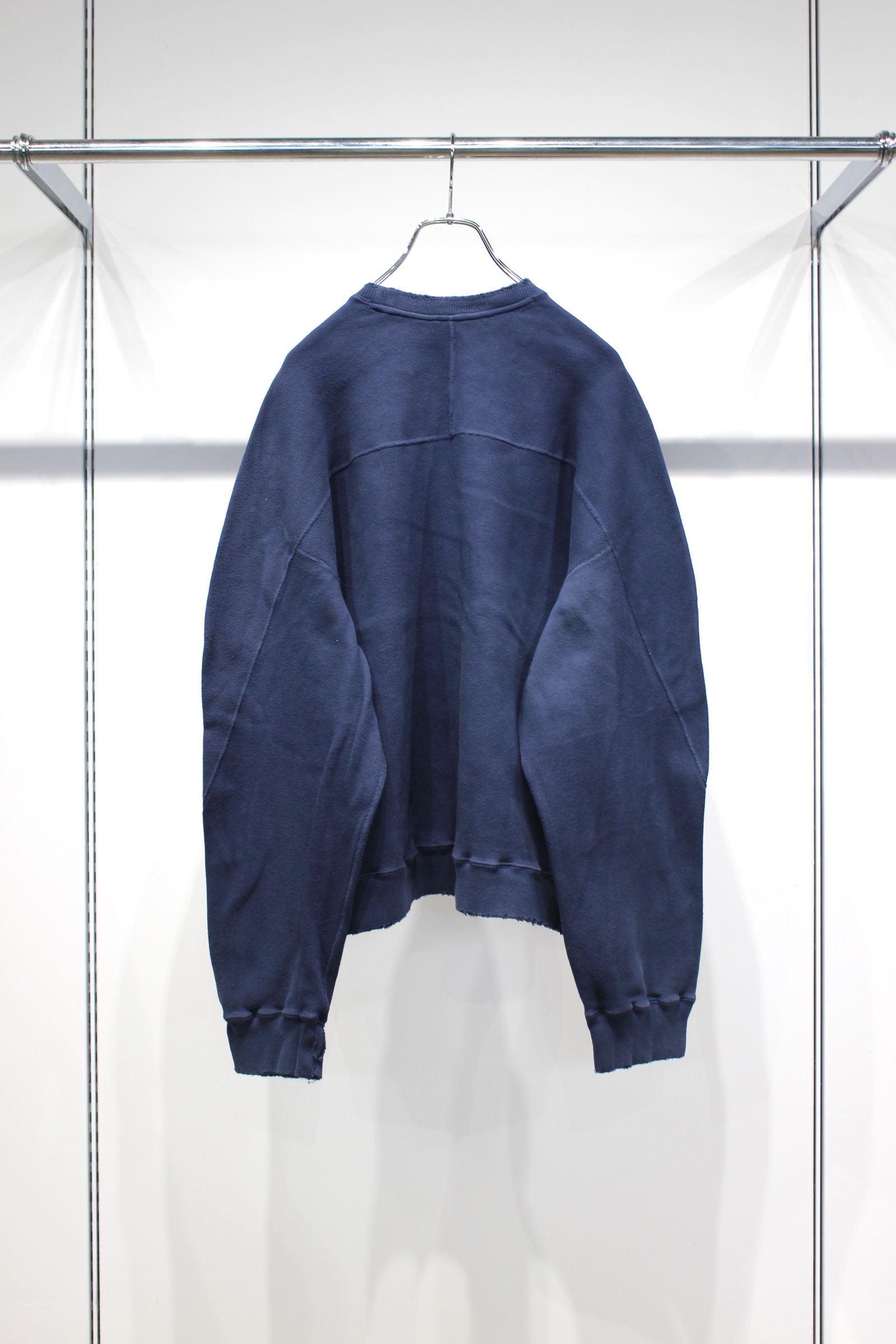 [ラスト1点] SMOOTH SWEAT SHIRT | D.NAVY | スウェット