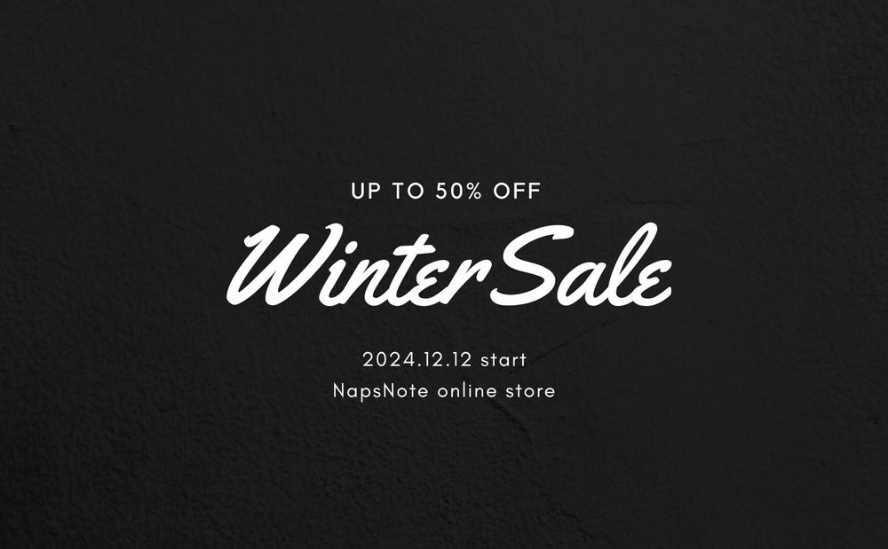 【告知】WINTER SALE - 24AW 開催 | 24年12月12日から