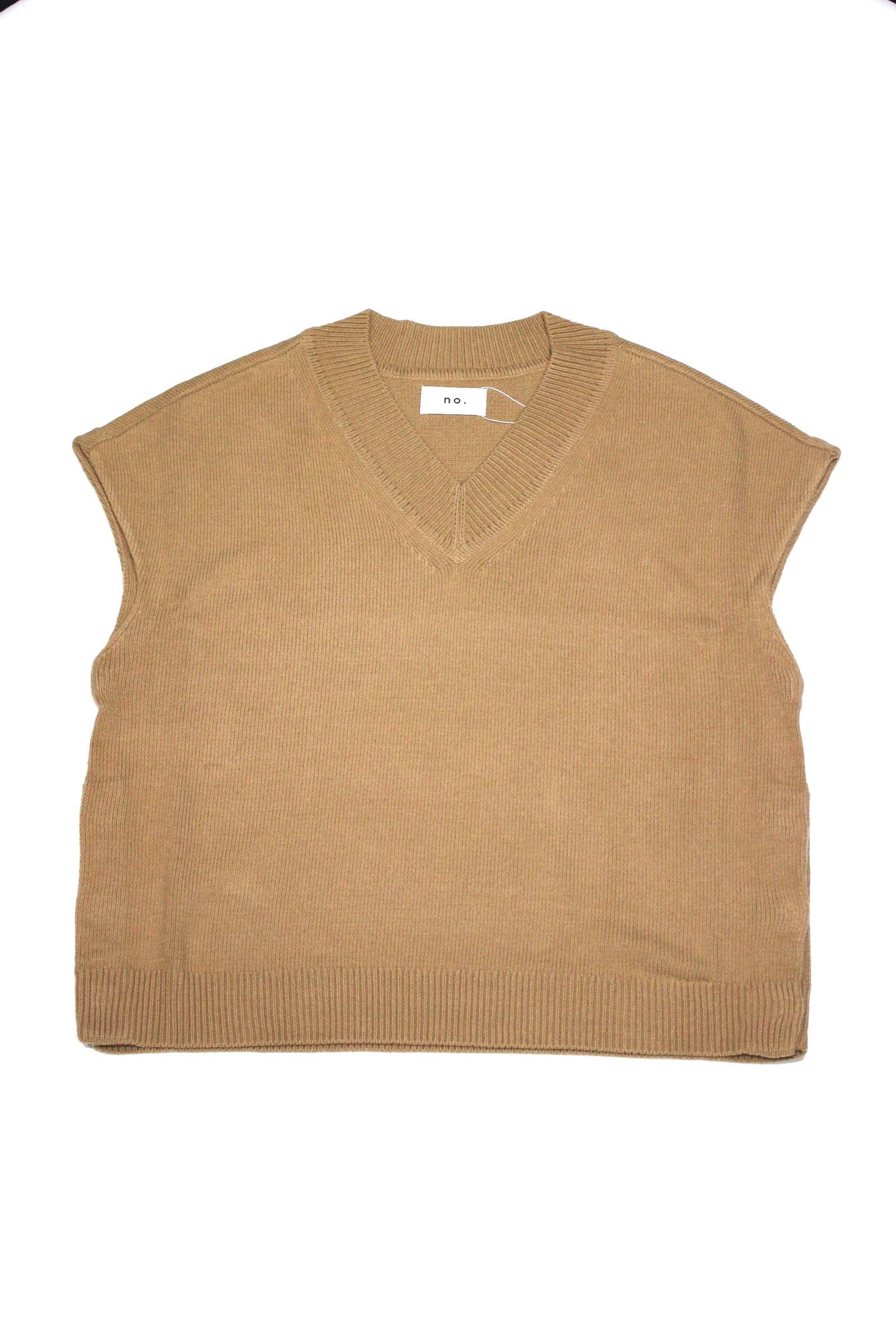 V NECK KNIT VEST/ニットベスト