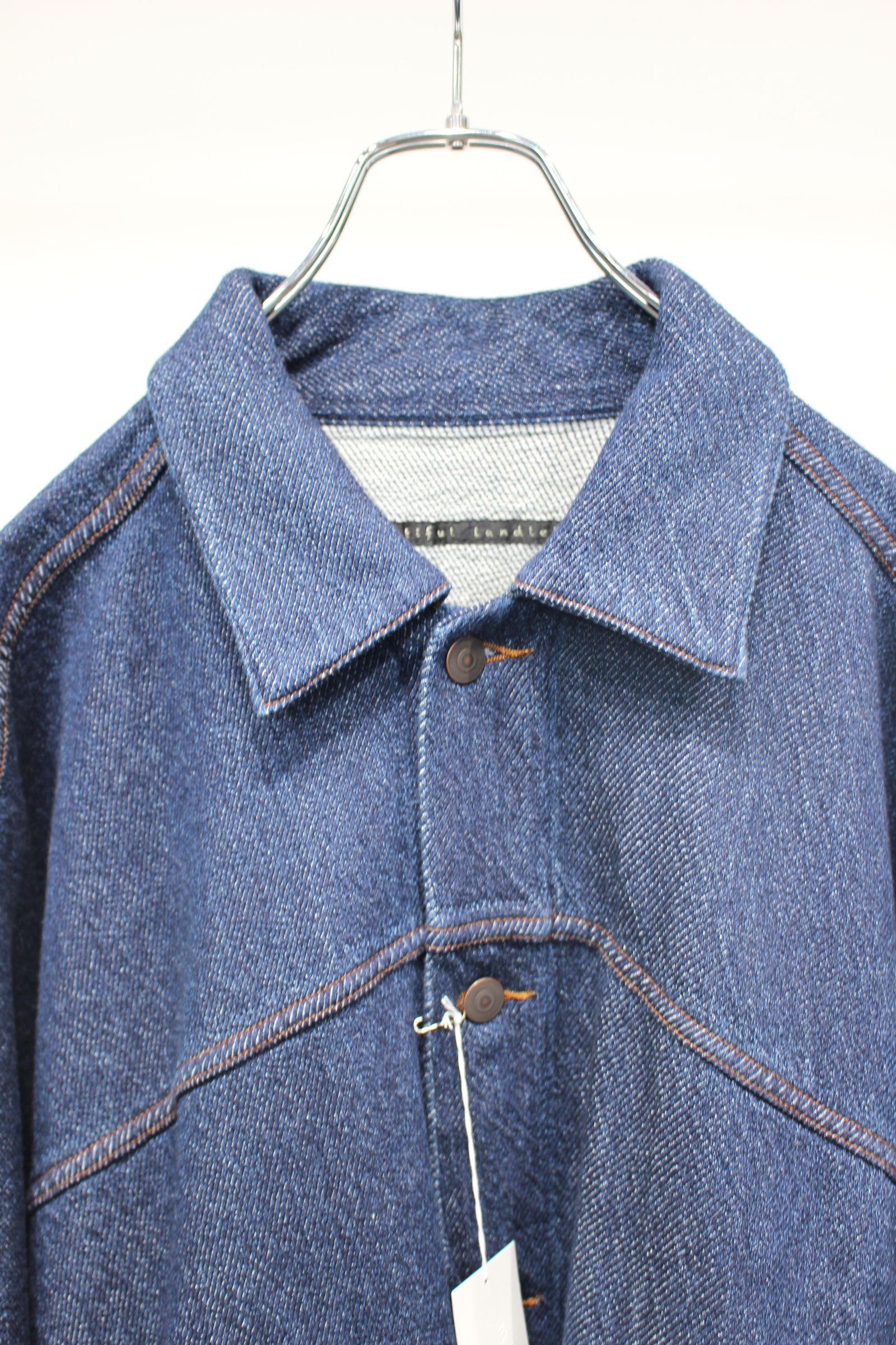 SOFT DENIM WIDE JACKET | INDIGO | ソフトデニムジャケット