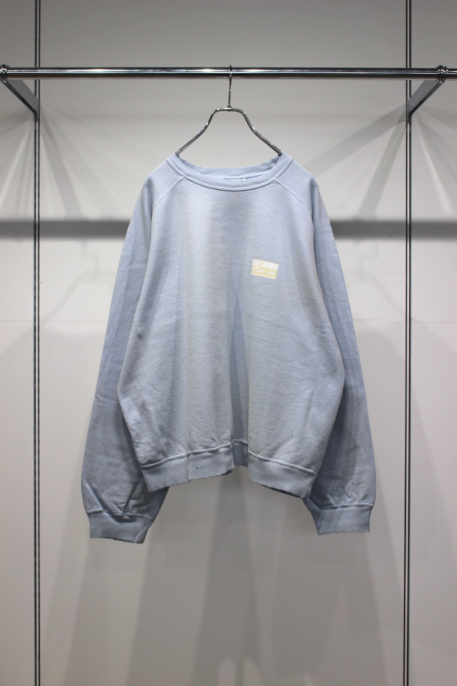 LIGHT LOOP SWEAT SHIRT | SAX | スウェット