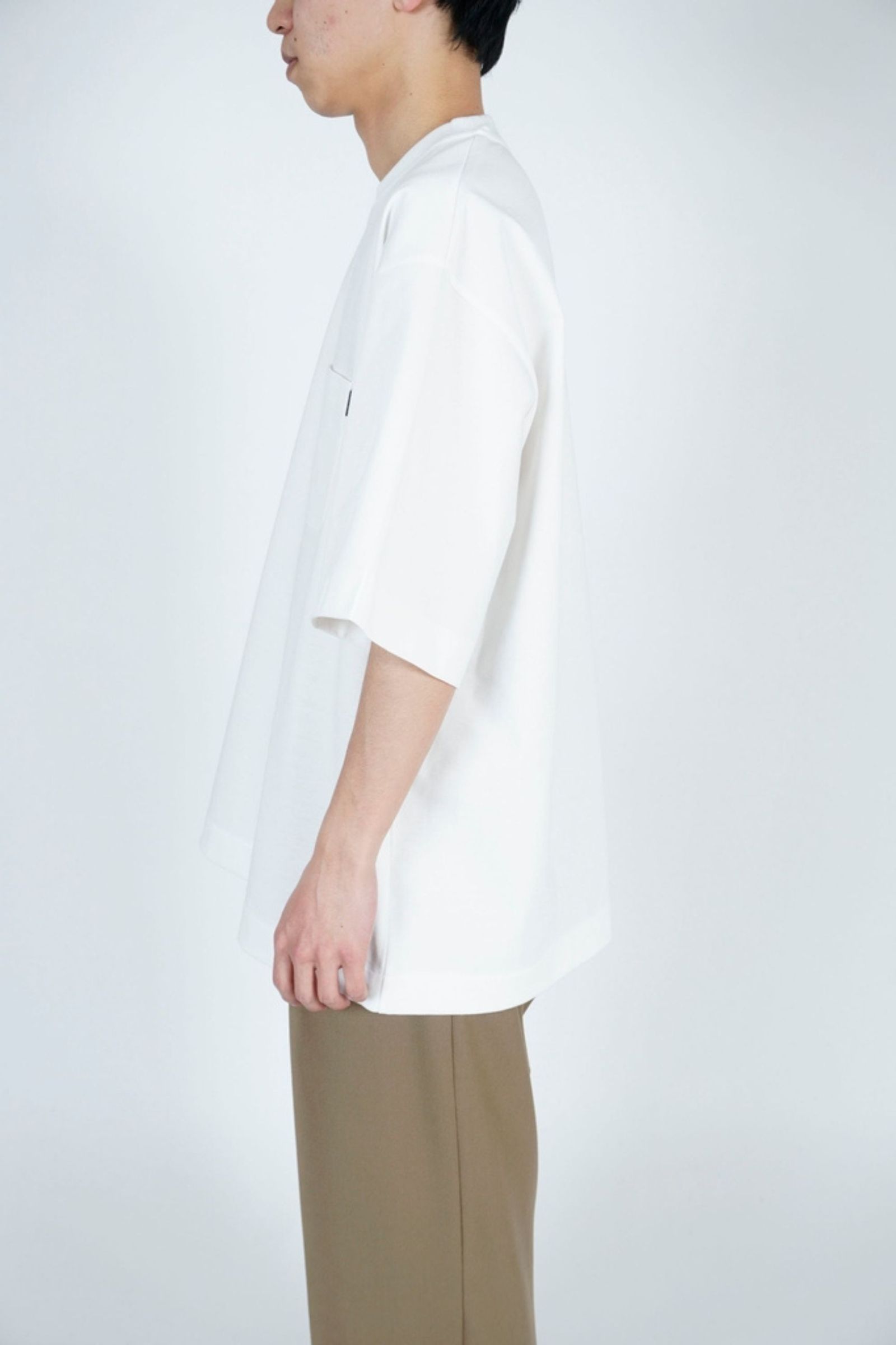 PIS NAME S/S T-SHIRT/WHITE