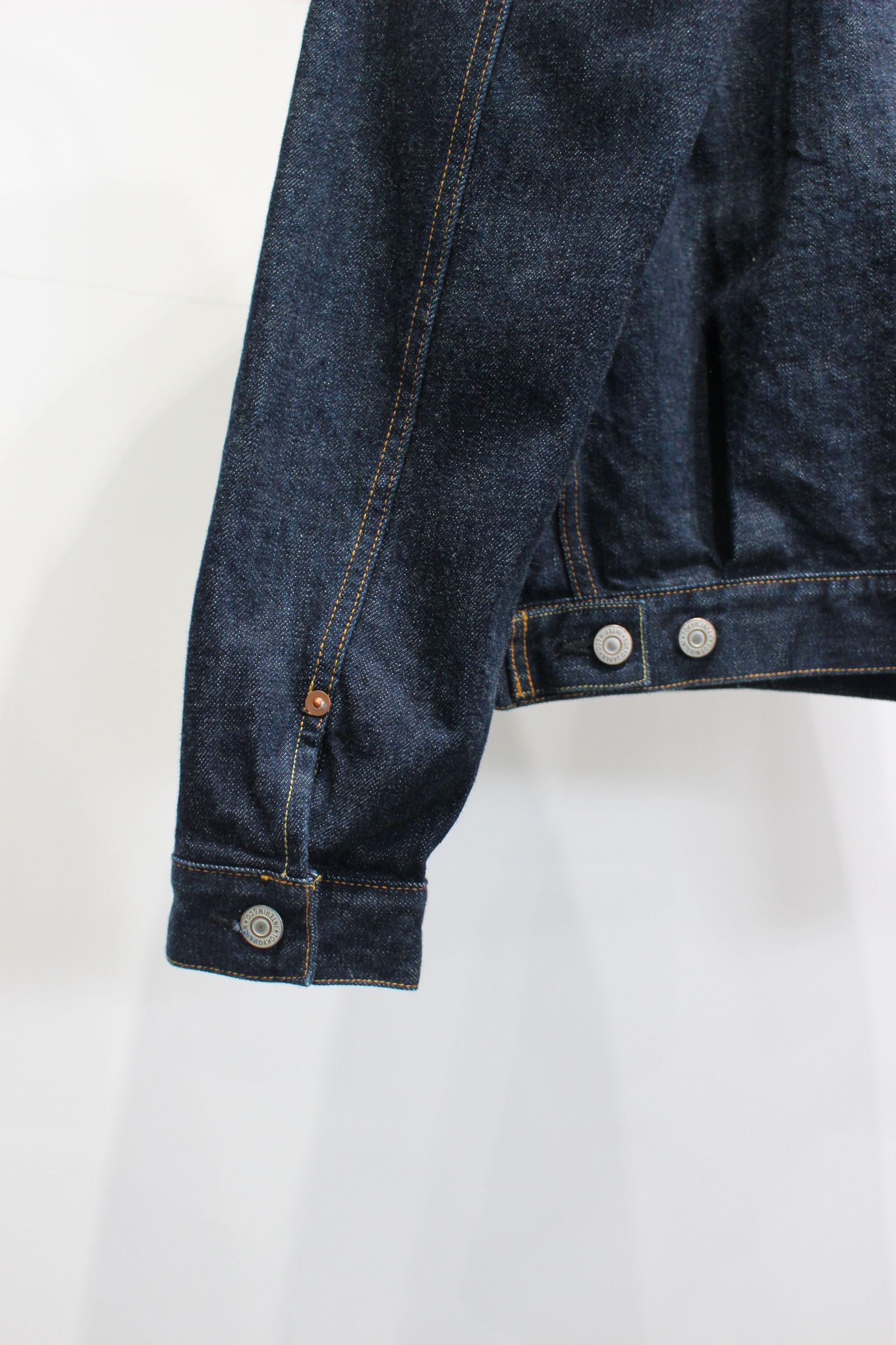 "2ND" SHUTTLE DENIM SIDE PANEL JACKET | NAVY | デニムジャケット