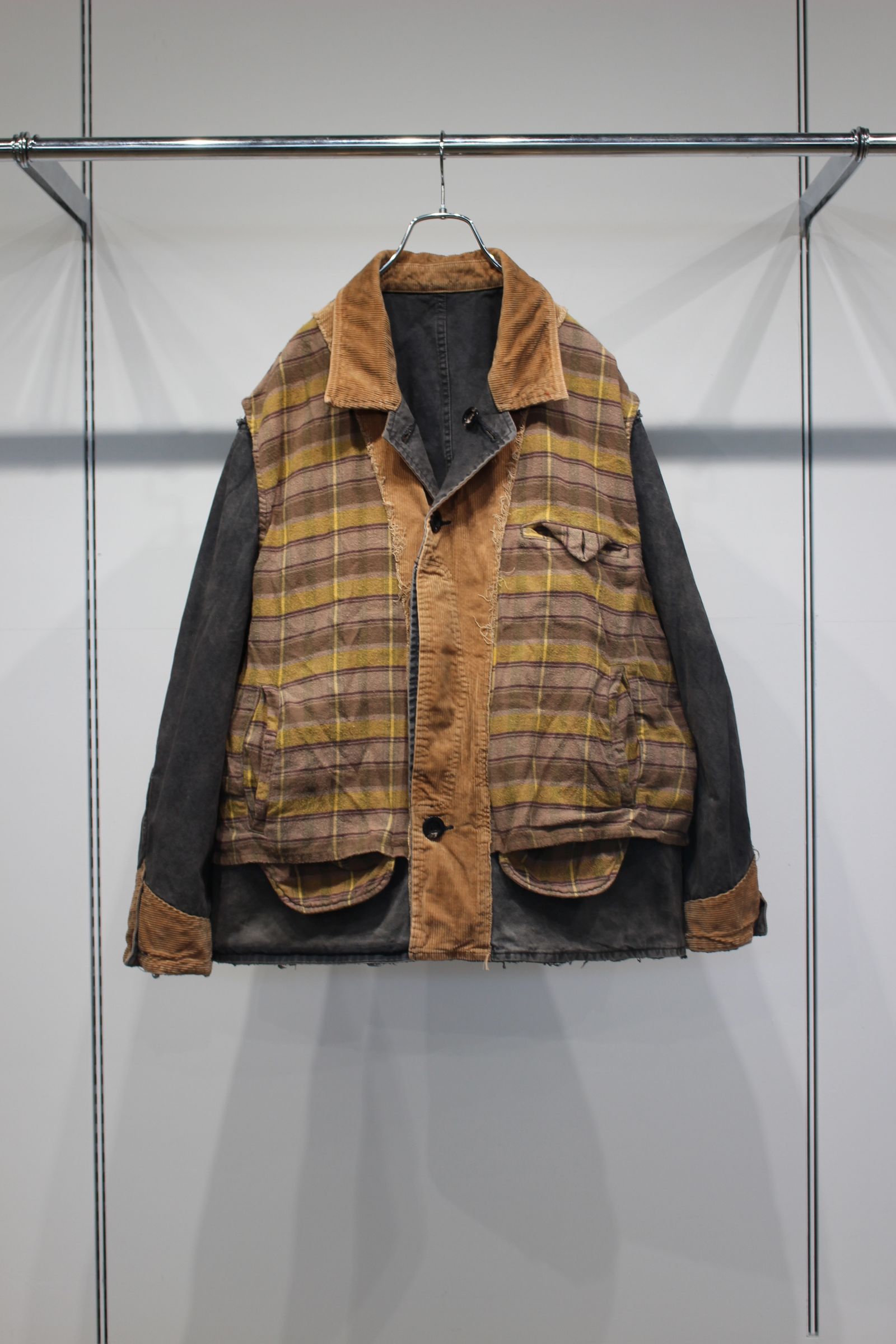 REVERSIBLE WORK JACKET | BLACK | リバーシブルジャケット