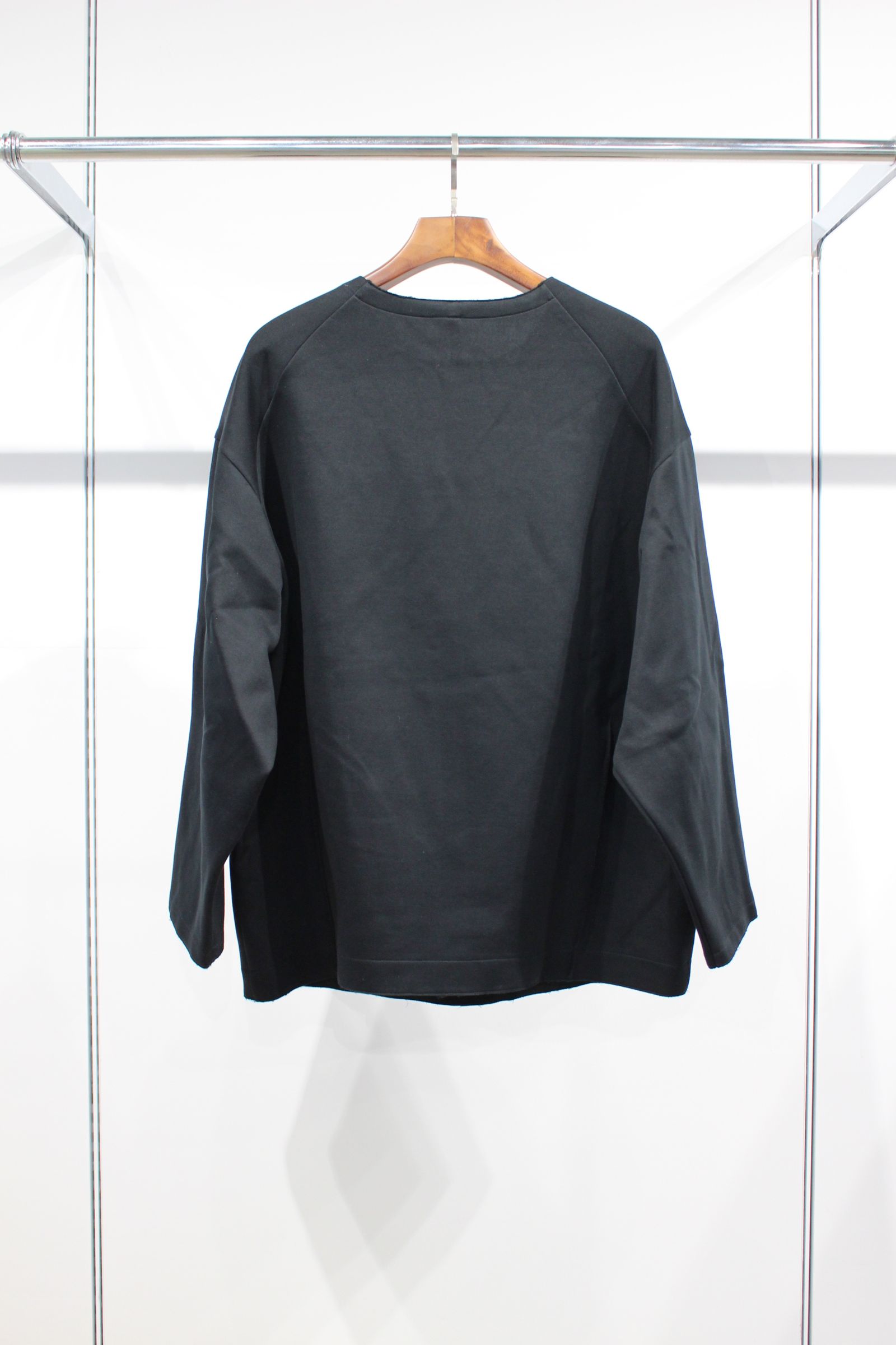 my beautiful landlet - DOUBLE KNIT CREW NECK PULLOVER/BEIGE | NapsNote