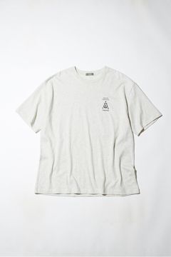 PRINTED CROSS NECK T-SHIRT SS -WATER-/プリントカットソー