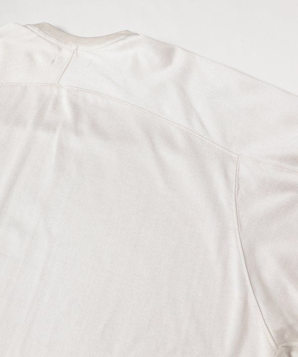 FOOTBALL PLATING OVERSIZED T-SHIRT/IVORY
