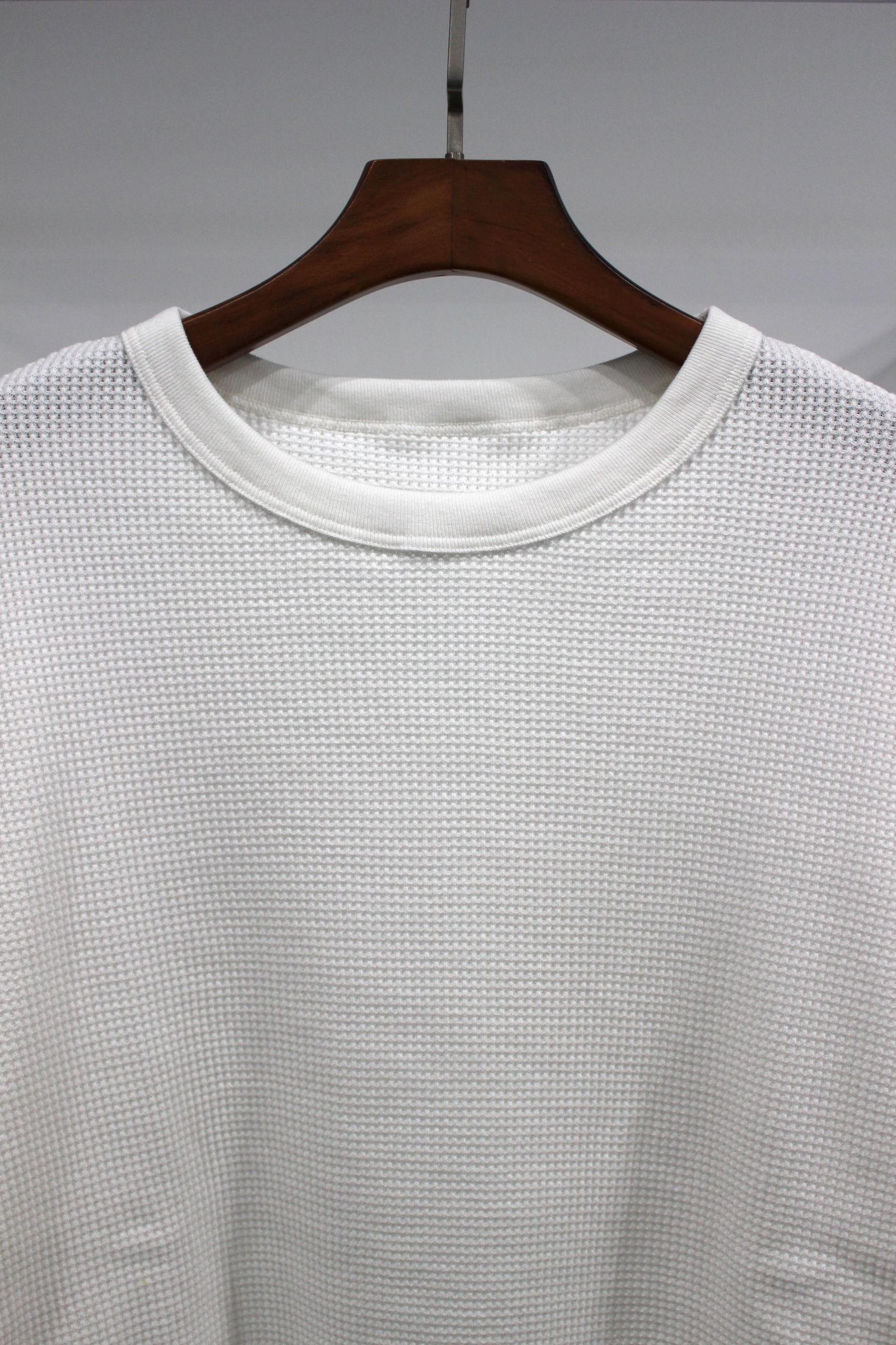 WAFFLE OVERSIZED T-SHIRT | WHITE | カットソー