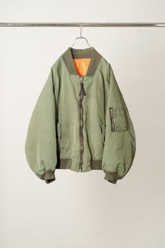 AGING BOMBER JACKET | KHAKI | ボンバージャケット