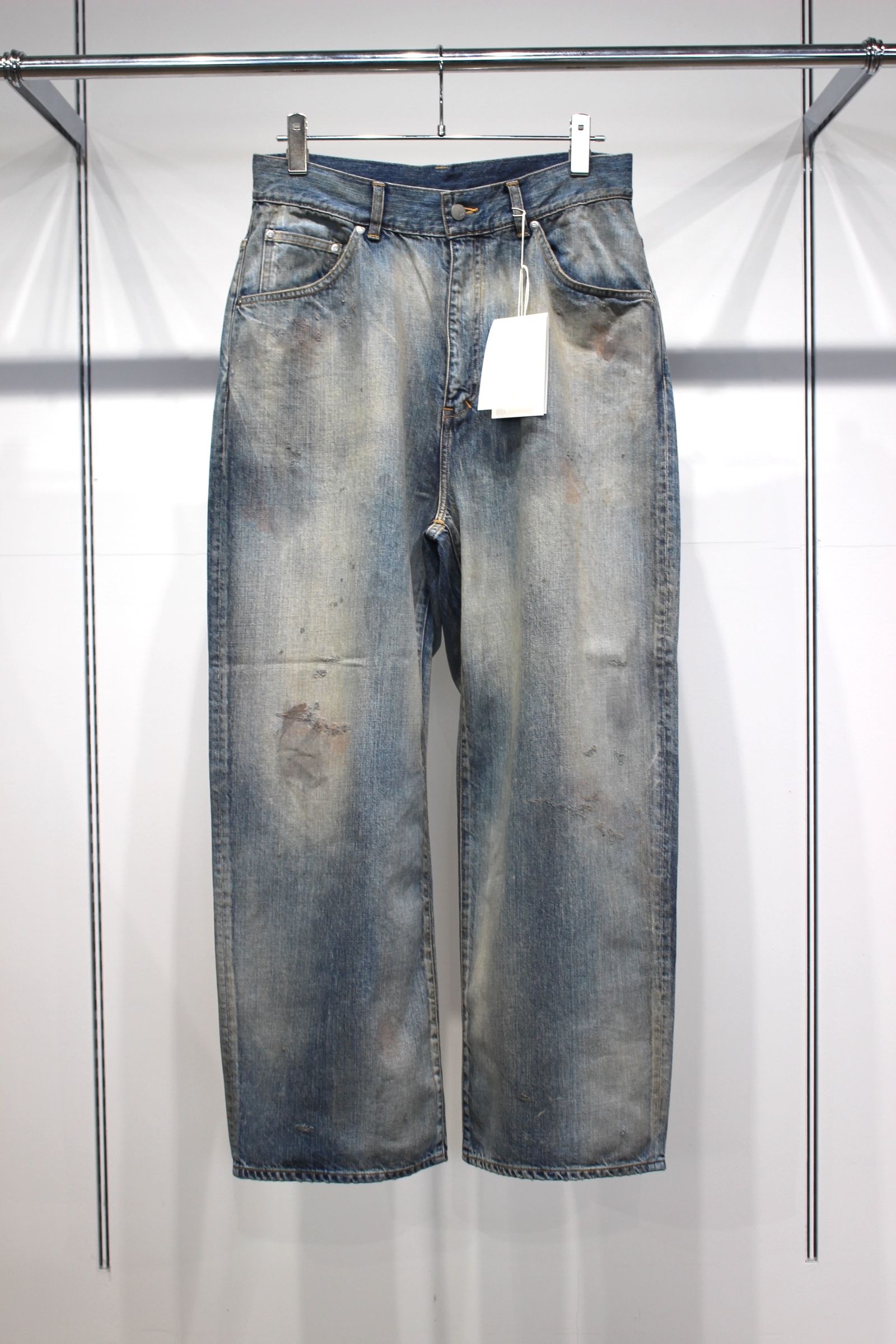 [ラスト1点] #01 MIDTAPERED 5P DENIM PANTS | INDIGO | デニムパンツ