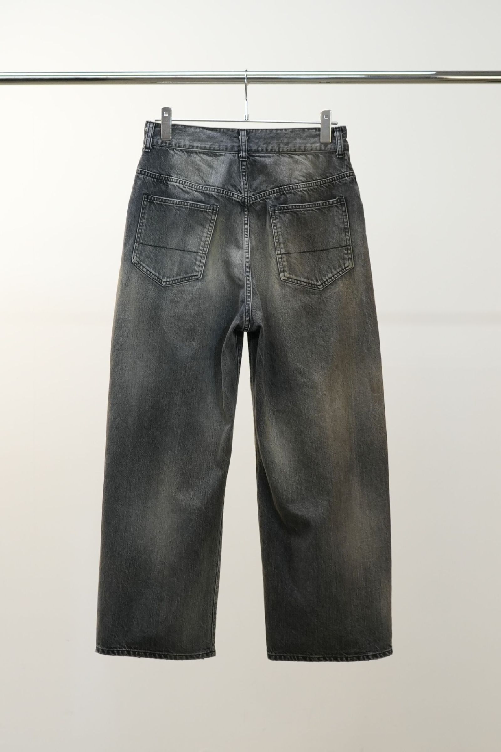 #01 AGING01 | BLACK | デニムパンツ