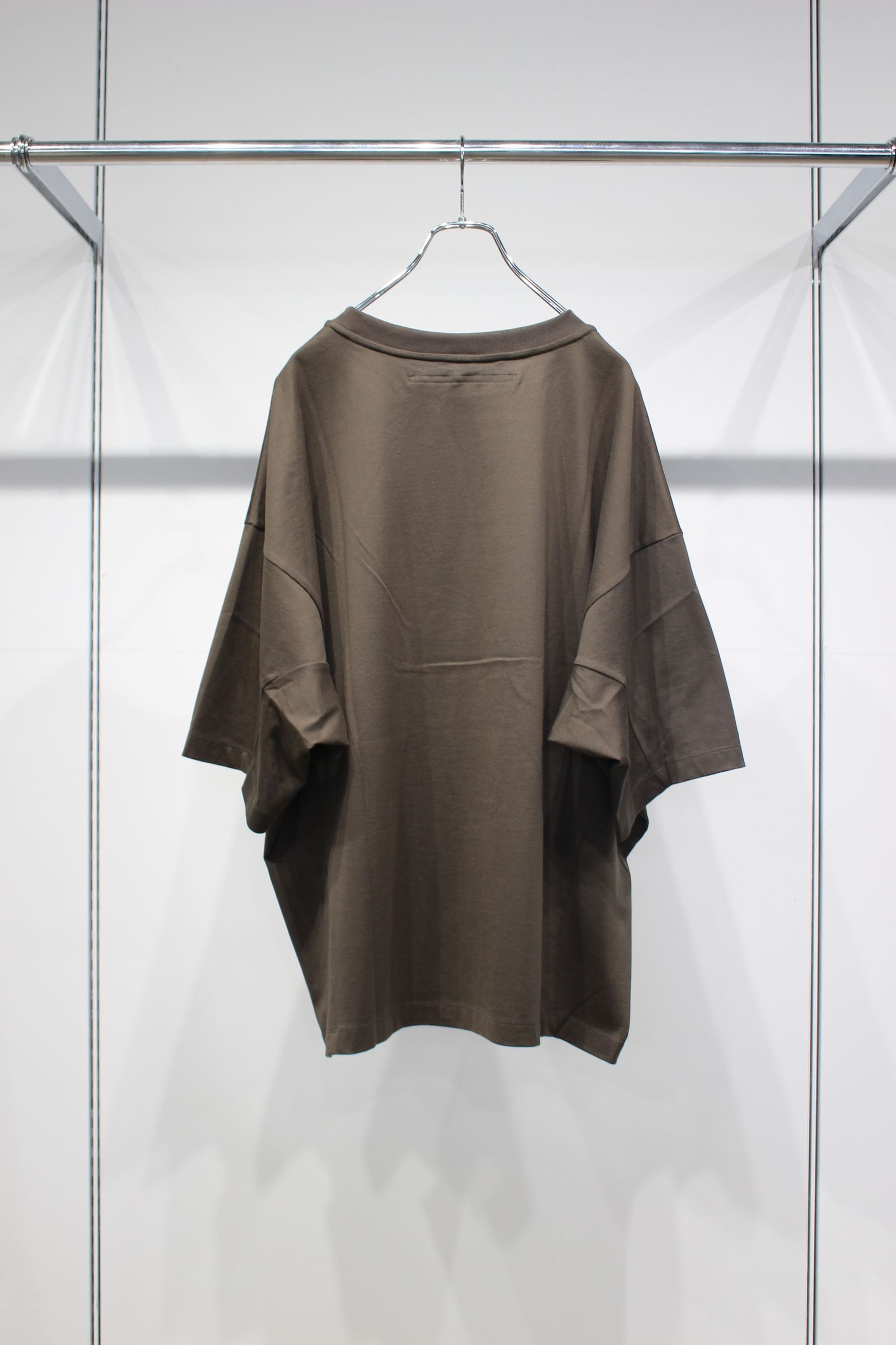 GIZANDY JERSEY OVERSIZE T-SHIRT | OLIVE | カットソー