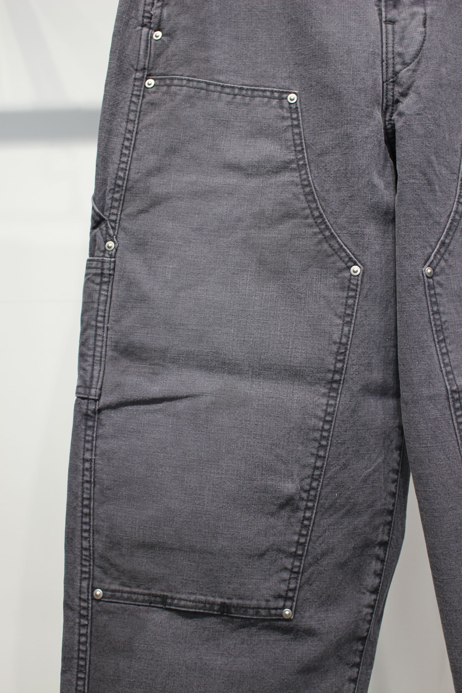 DUCK DOUBLE KNEE PANTS | BLACK | ダブルニーパンツ