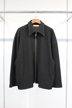 RIPPLE ZIP JACKET/BLACK