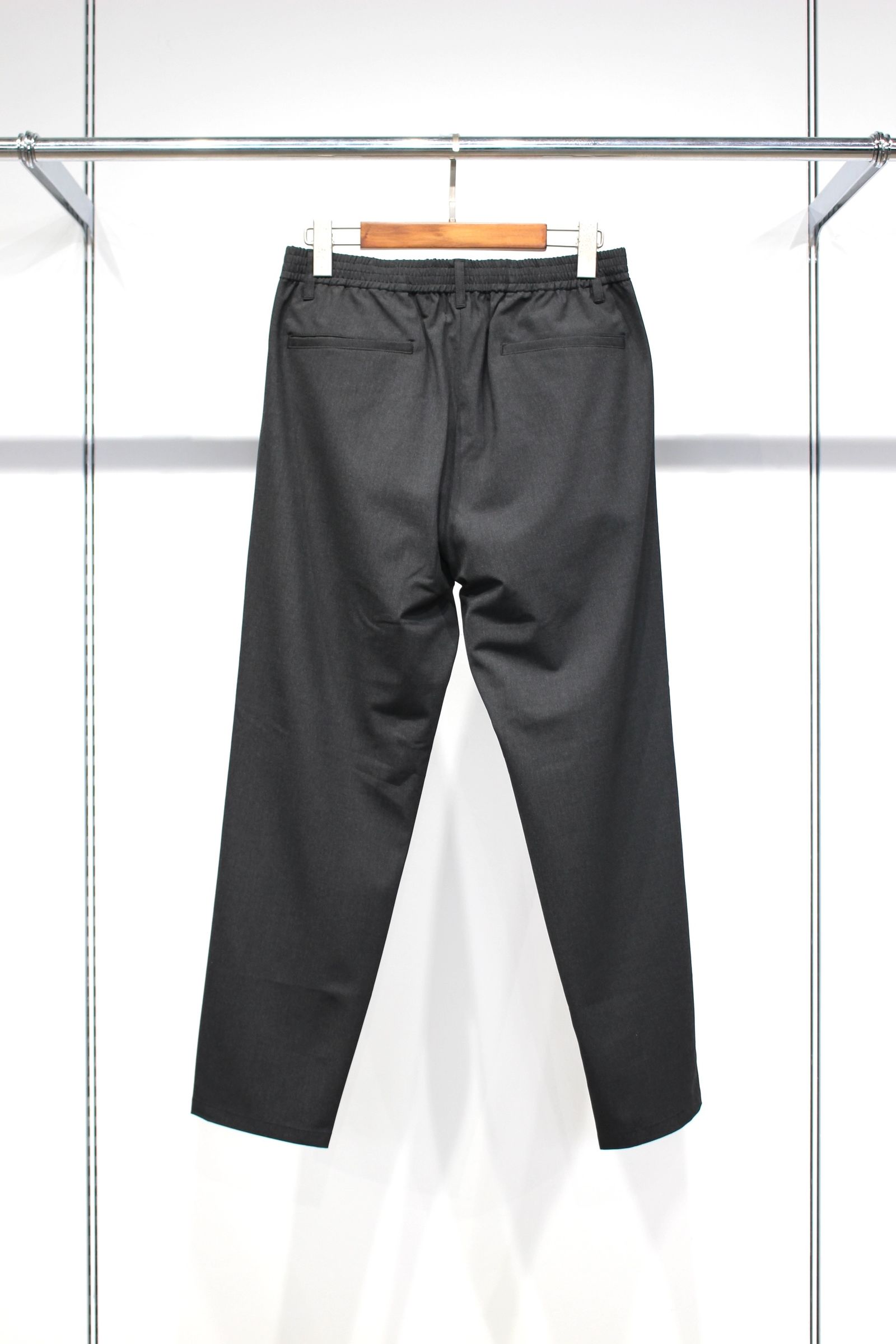 TAILORED JACKET & EASY TROUSERS (SET UP) | CHARCOAL | テーラードセットアップ