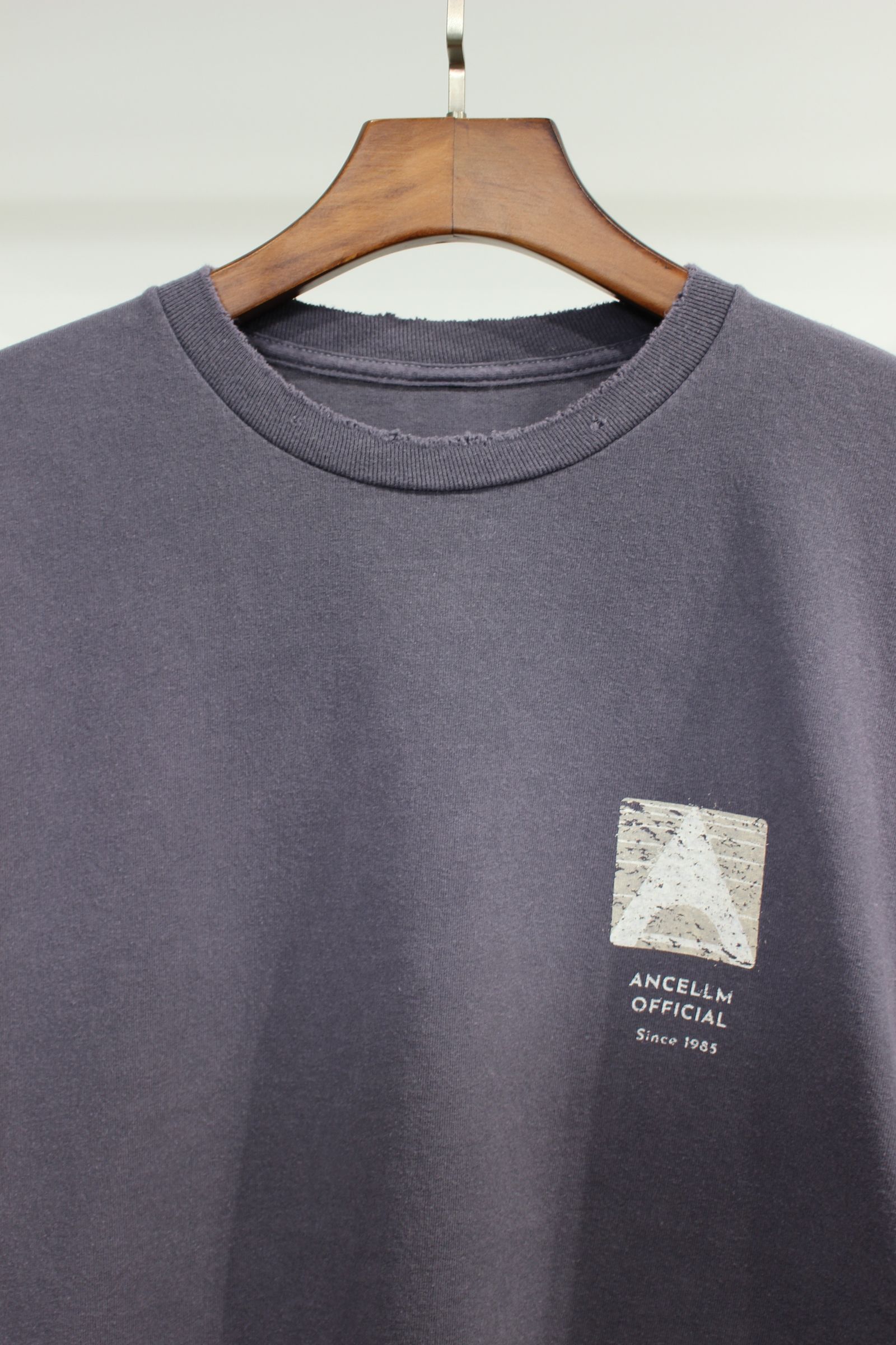LOGO LS T-SHIRT | PURPLE | カットソー
