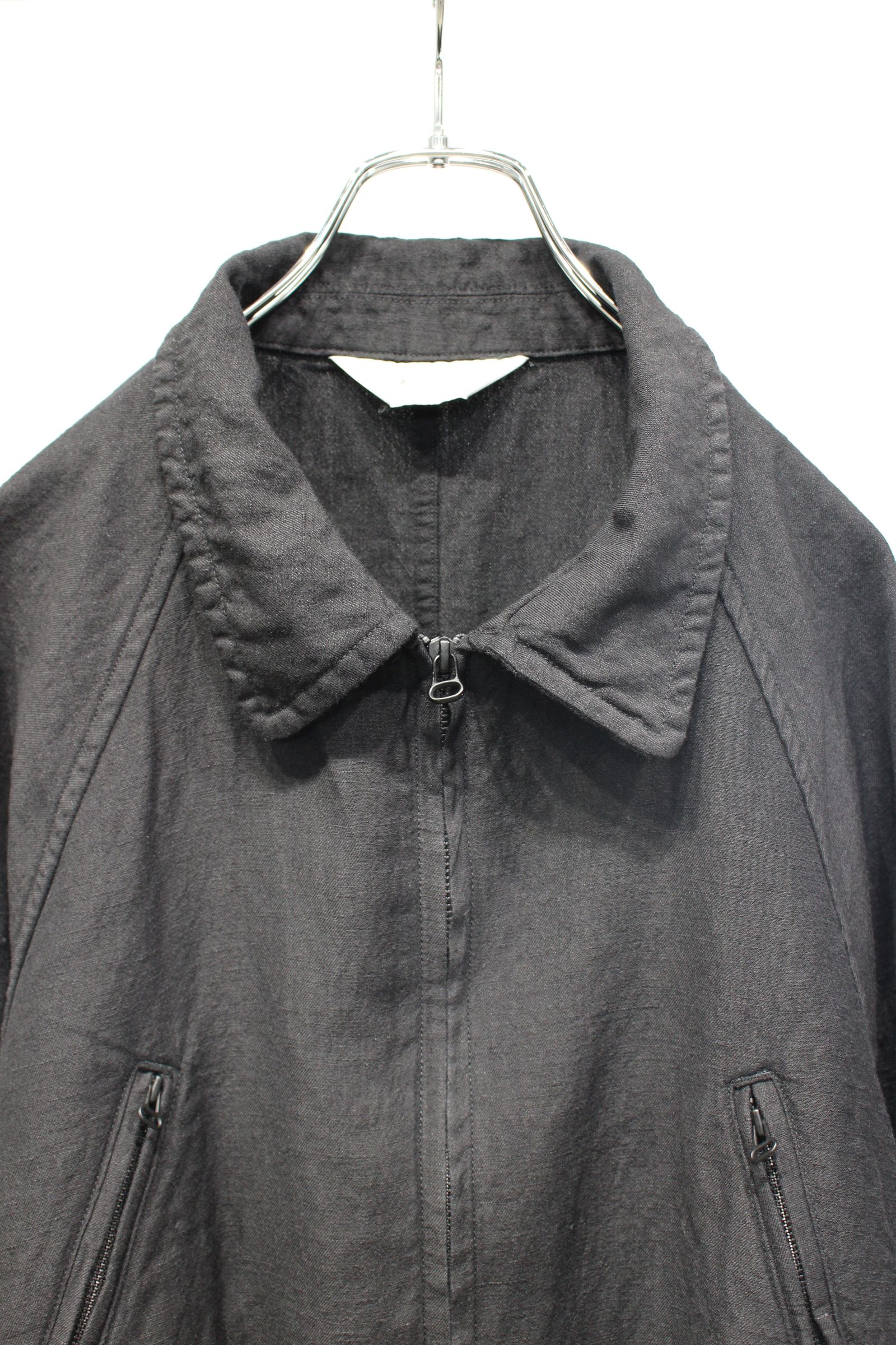 ジャケット・アウター ANCELLM 2025SS W/L ZIP JACKET ANCELLM - W/L ZIP JACKET | BLACK | ジップジャケット | NapsNote