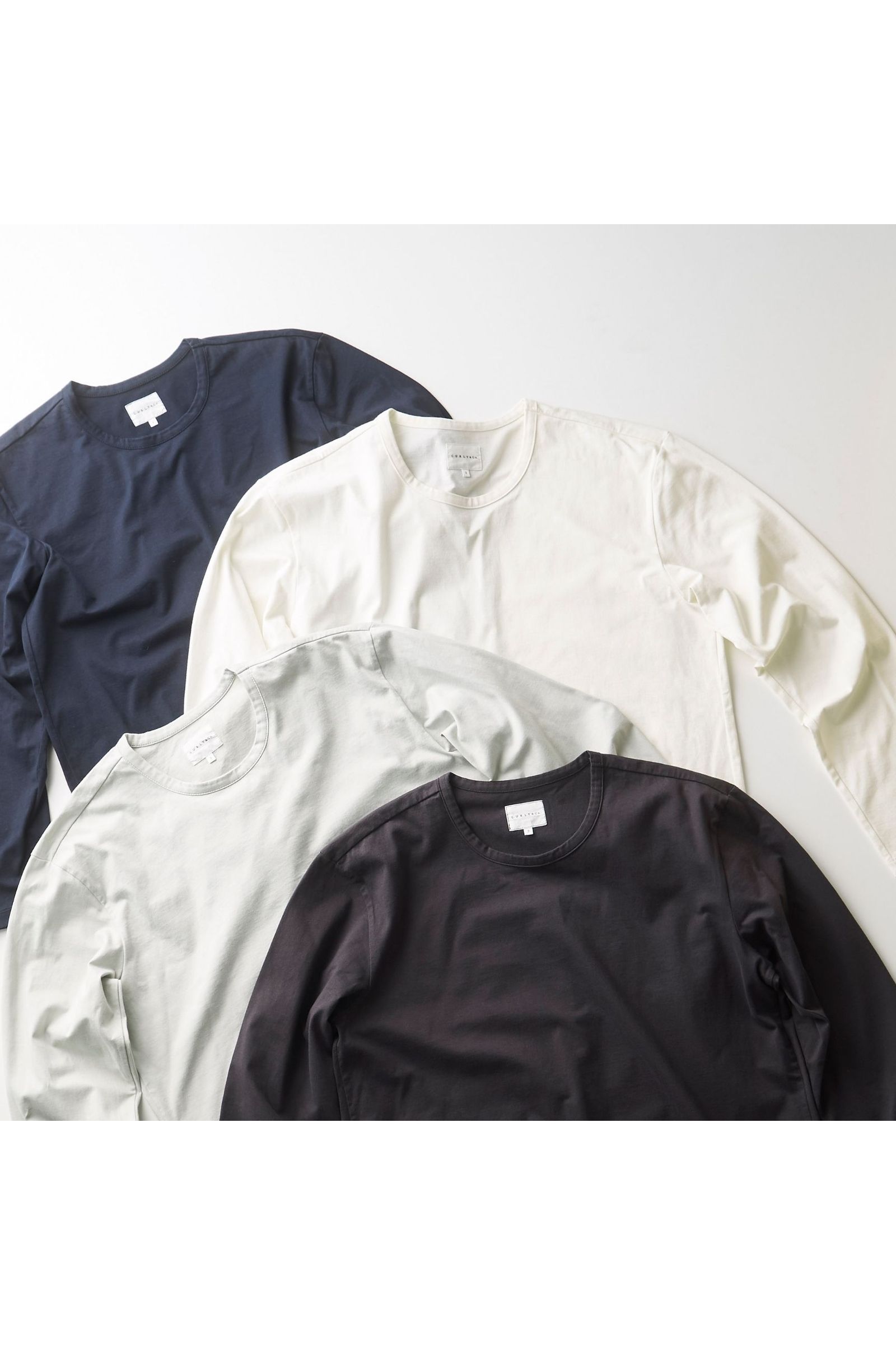 ELS L/S CN TEE/ハイゲージカットソー