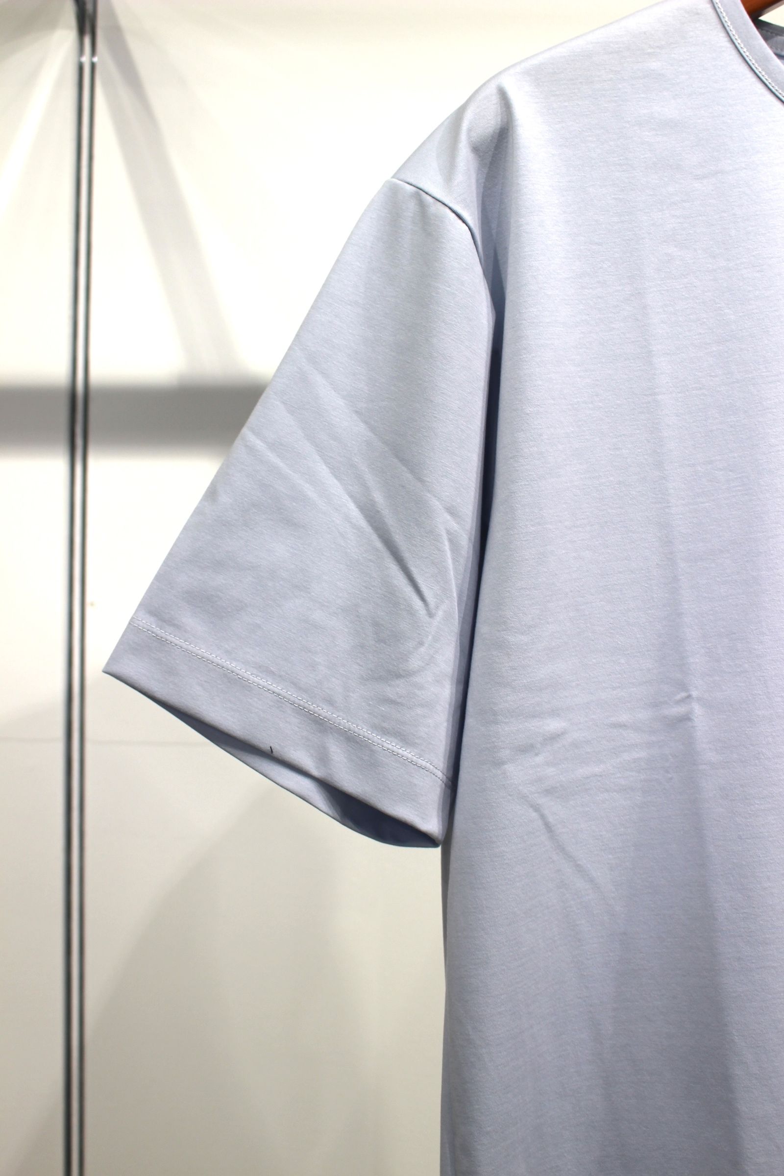 HIGH-GAUGE T/C TEE (S/S) | SAX BLUE | カットソー