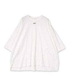 JIEDA EMBROIDERY OVERSIZED TEE/オーバーサイズTシャツ/ホワイト