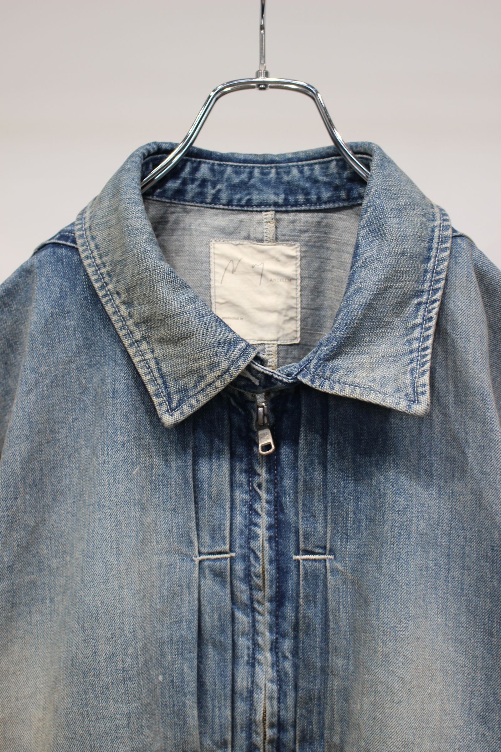 AGING DENIM TUCK JACKET | INDIGO | デニムジャケット