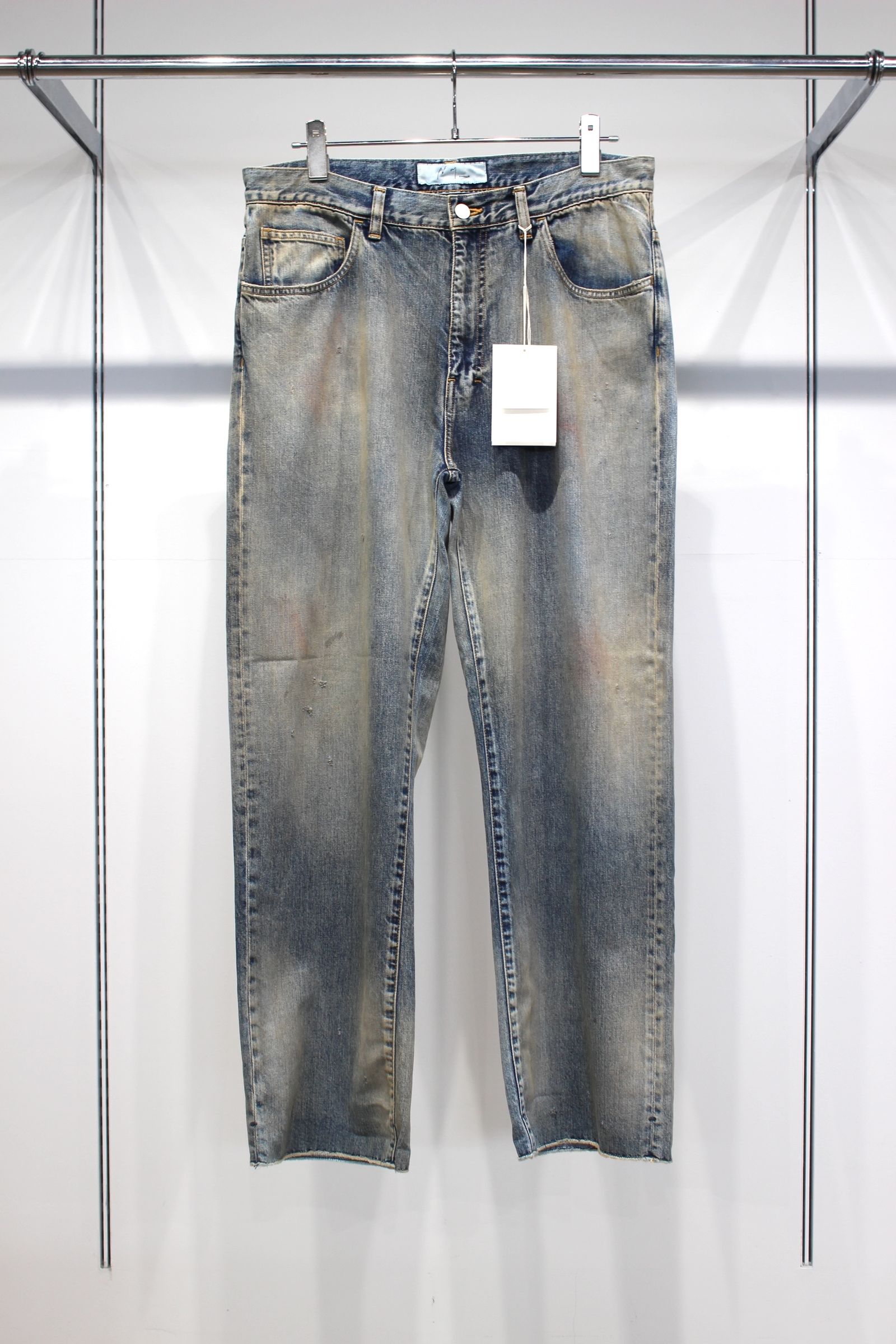 CUT-OFF LENGTH DENIM PANTS | INDIGO | デニムパンツ