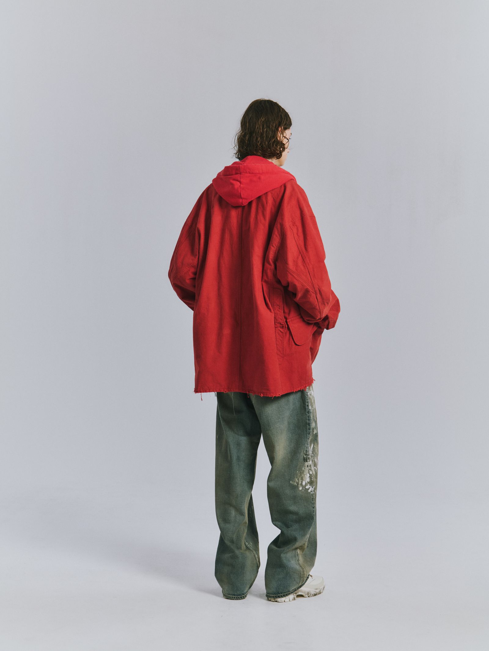 REVERSIBLE WORK JACKET | RED | リバーシブルジャケット