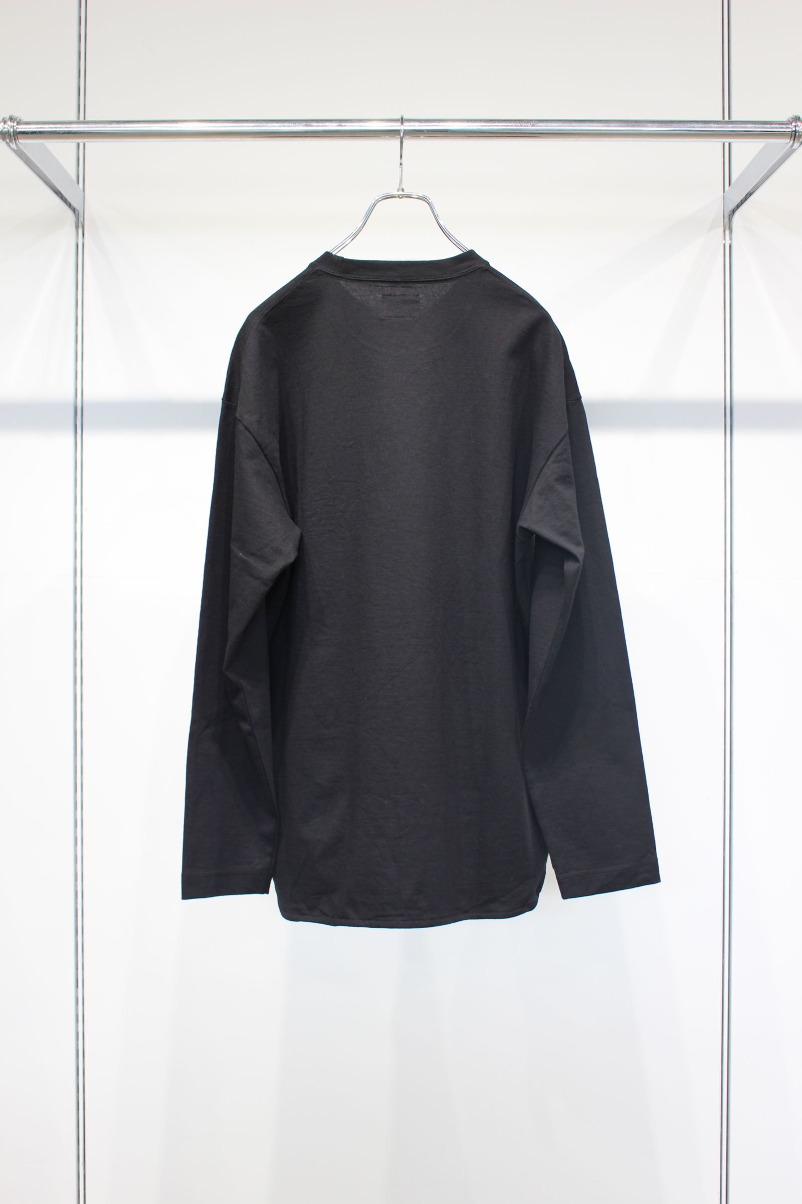AGED COTTON TEE | BLACK | カットソー