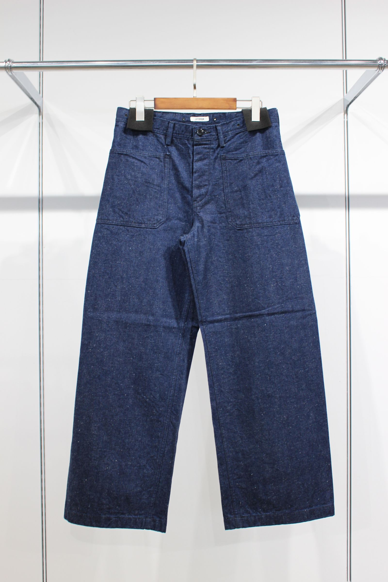 【おまけ付】 - INTERIM 1940'S TROUSER/NEP DENIM NEP SELVEDGE US.NAVY WW2 パンツ