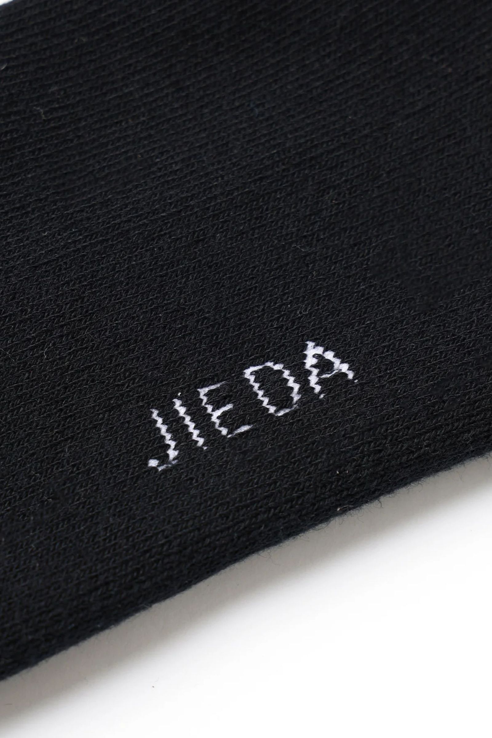 ORGANIC COTTON RIB SOCKS | BLACK | ソックス