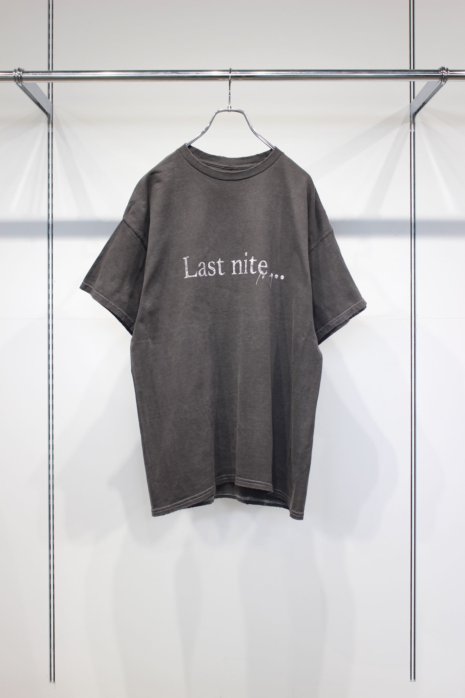 [ラスト1点] LAST NITE SS | BLACK | カットソー