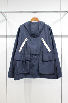 NYLON TAFFETA ANORAK HOODIE | NAVY | ジャケット