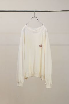 LIGHT LOOP SWEAT SHIRT | WHITE | スウェット