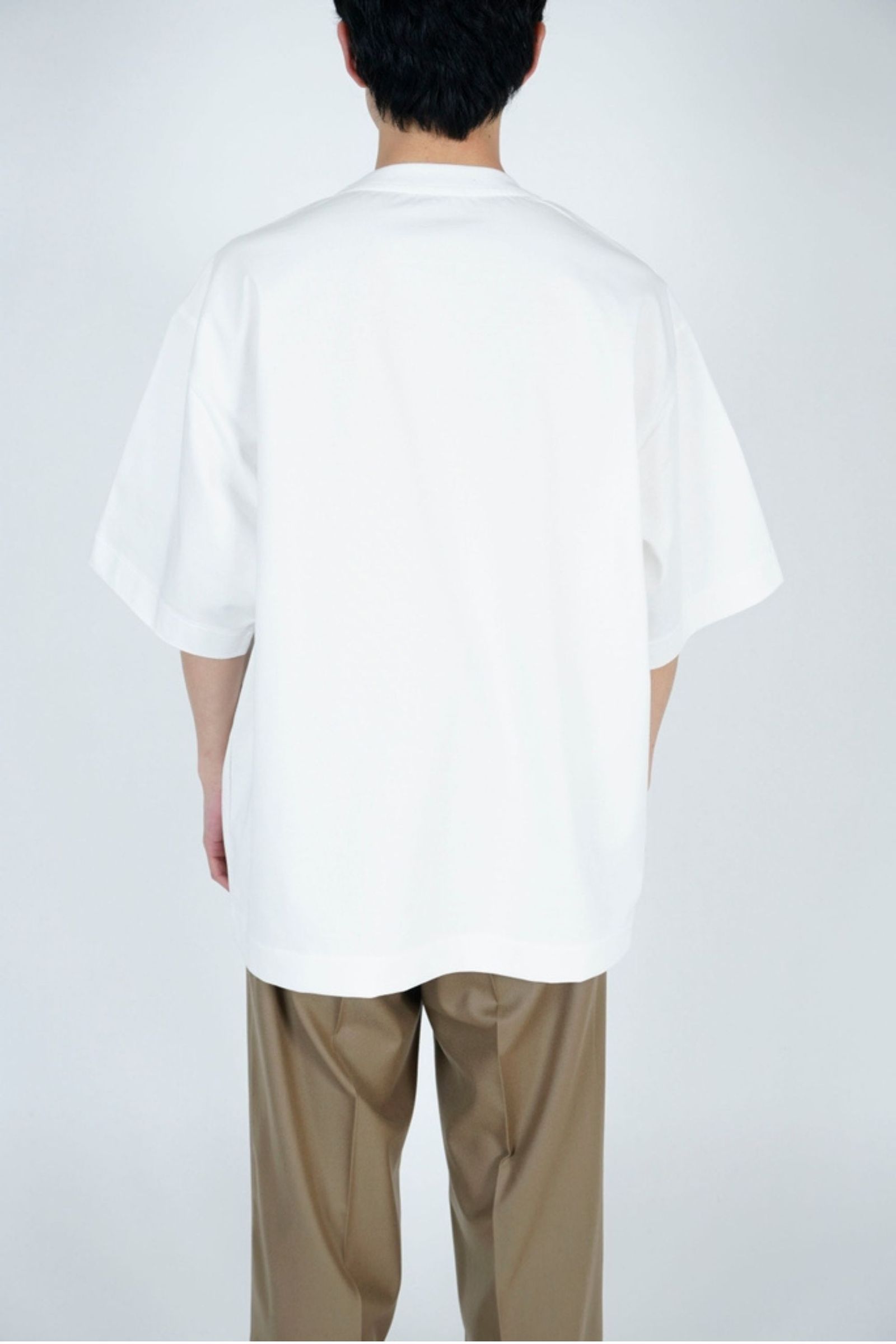 PIS NAME S/S T-SHIRT/WHITE