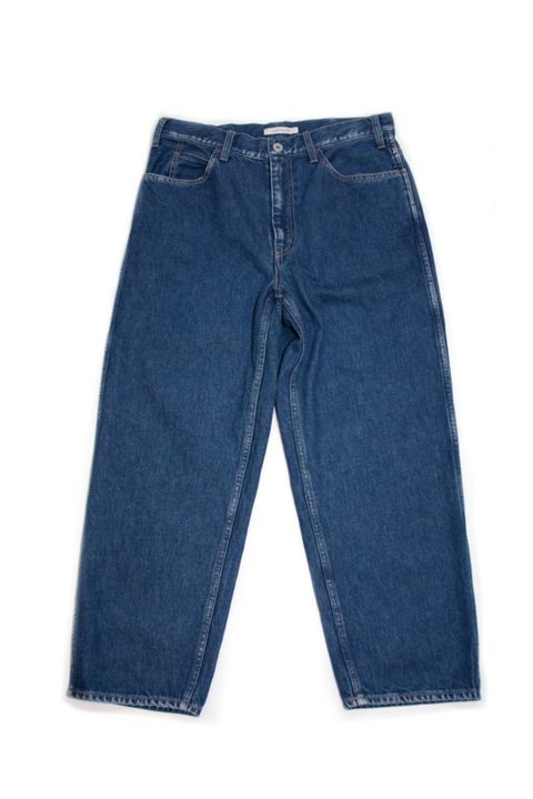 5POCKET WIDE DENIM PANTS(BIO WASH)/ワイドデニムパンツ