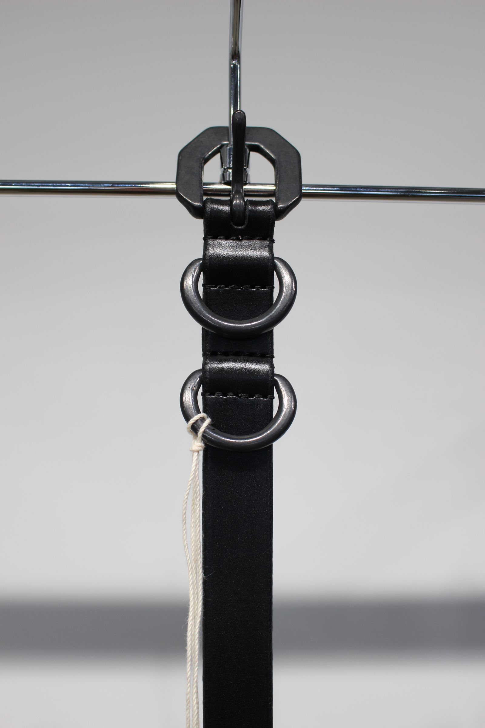 NARROW LEATHER BELT | BLACK | ベルト