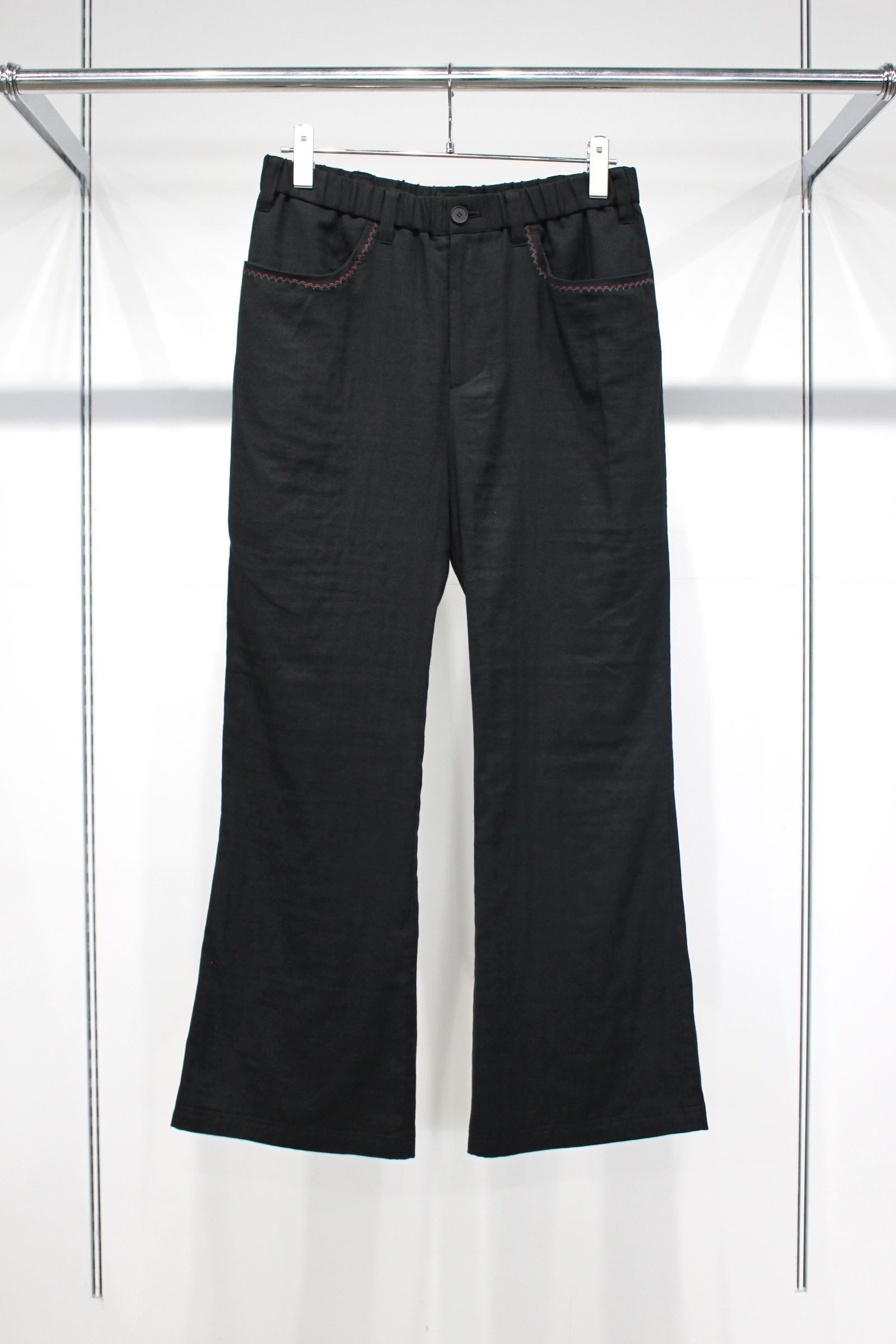 [ラスト1点] Nonsectarian Pants | BLACK | イージースラックス